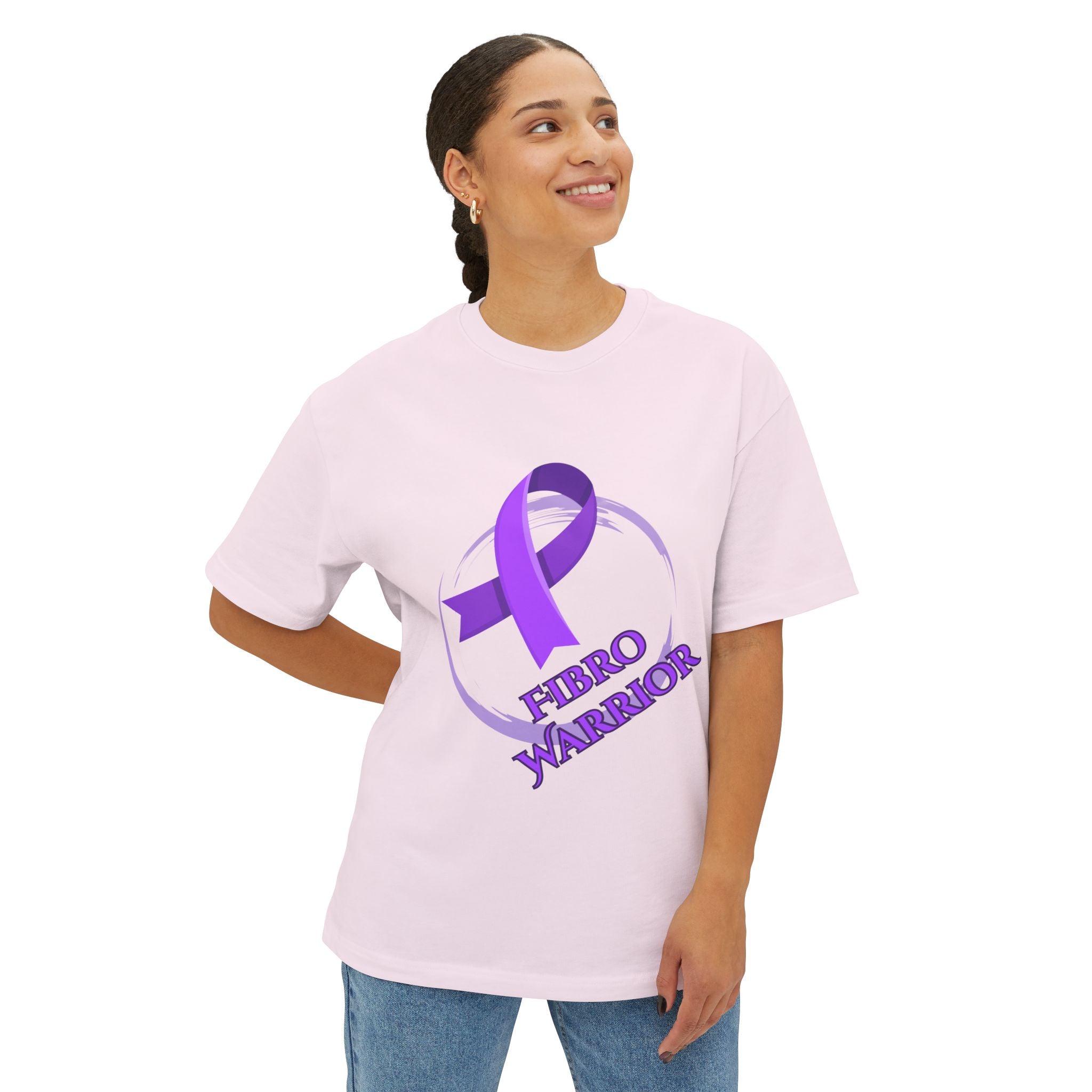Fibro Warrior - Unisex Oversized Boxy Tee