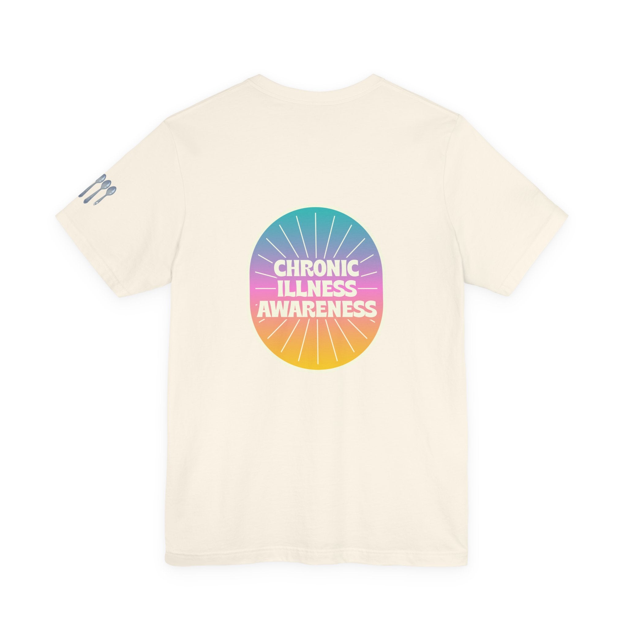 Unisex Jersey Short Sleeve Tee - Spoon Theory: Chronic Illness Awareness Apparel
