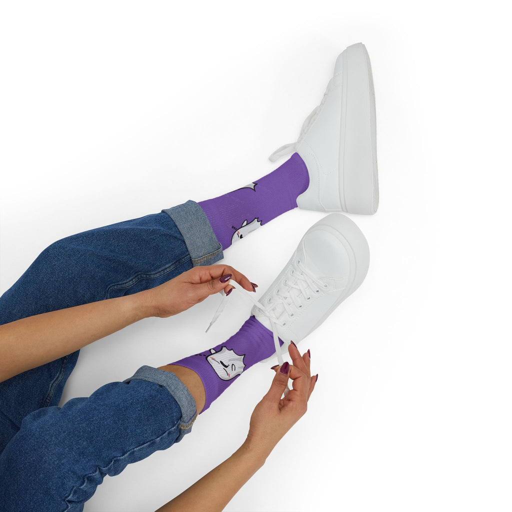 Halloween Warrior Wear - Sleepy Chronic Fatigue Ghost & Pumpkin Socks