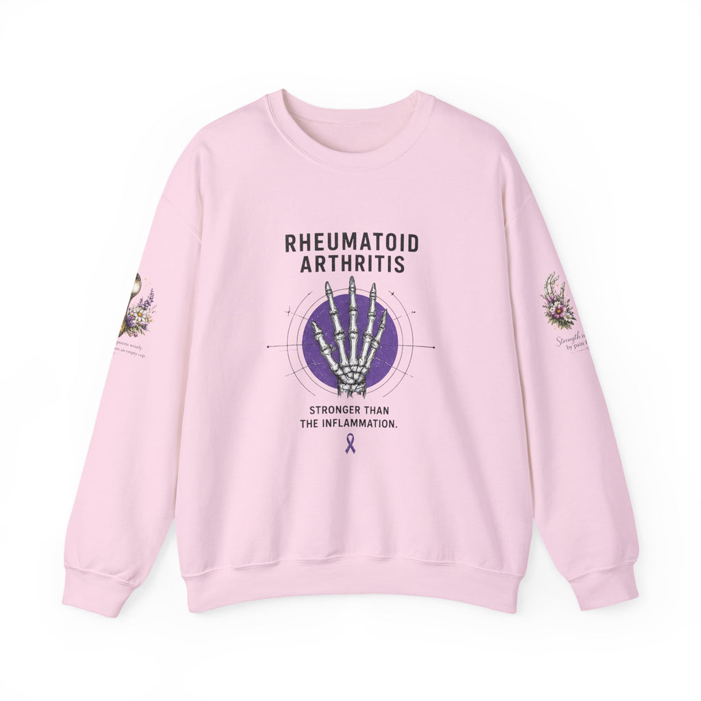 Rheumatoid Arthritis Apparel - Heavy Blend™ Crewneck Sweatshirt