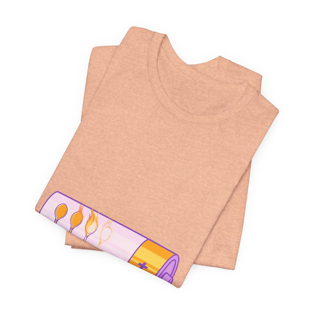 Unisex Jersey Short Sleeve Tee - Spoon Theory: Chronic Illness Awareness Apparel