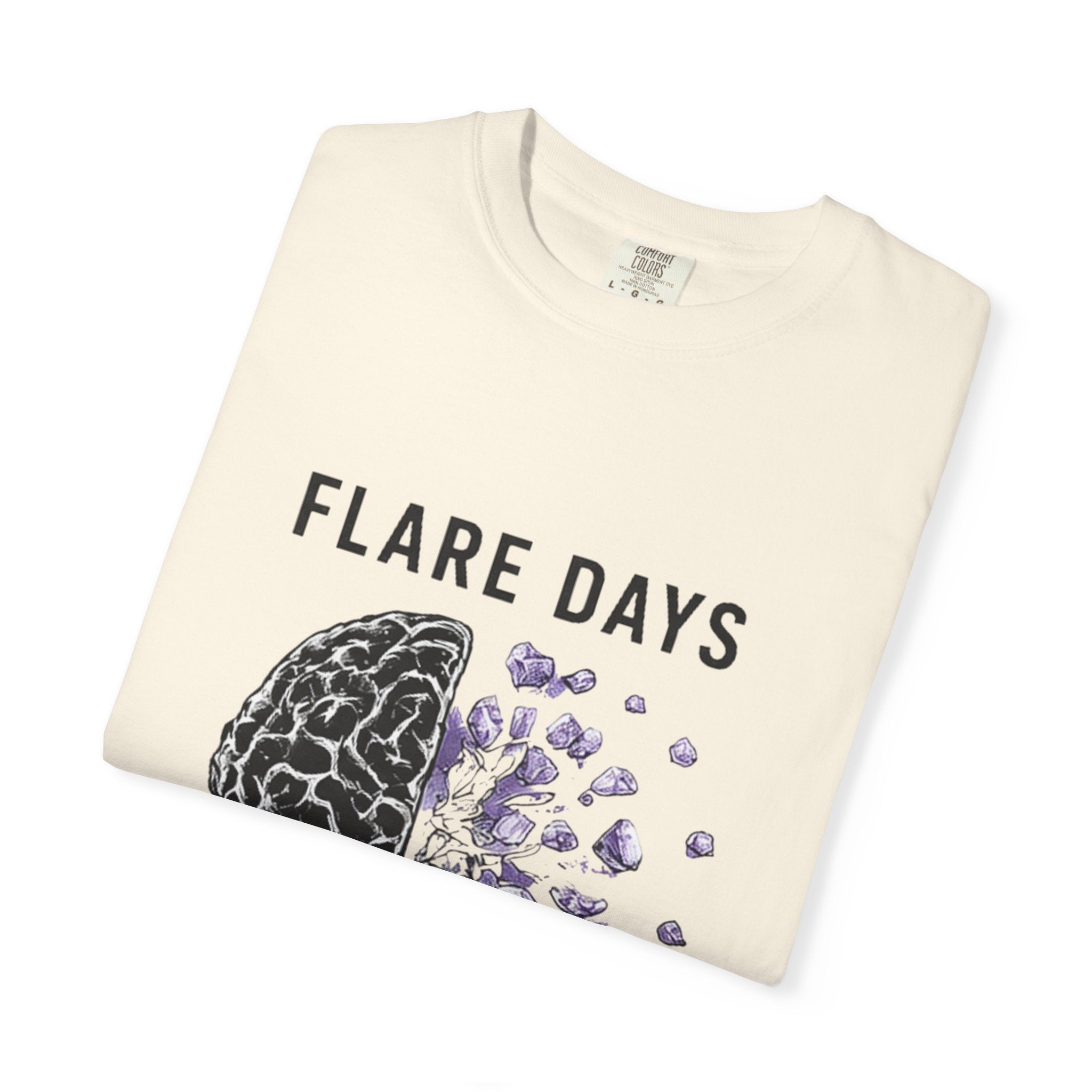 Flare Days T-Shirt — 'Be Kind, It's Not Always Visible' Invisible Illness Awareness Tee