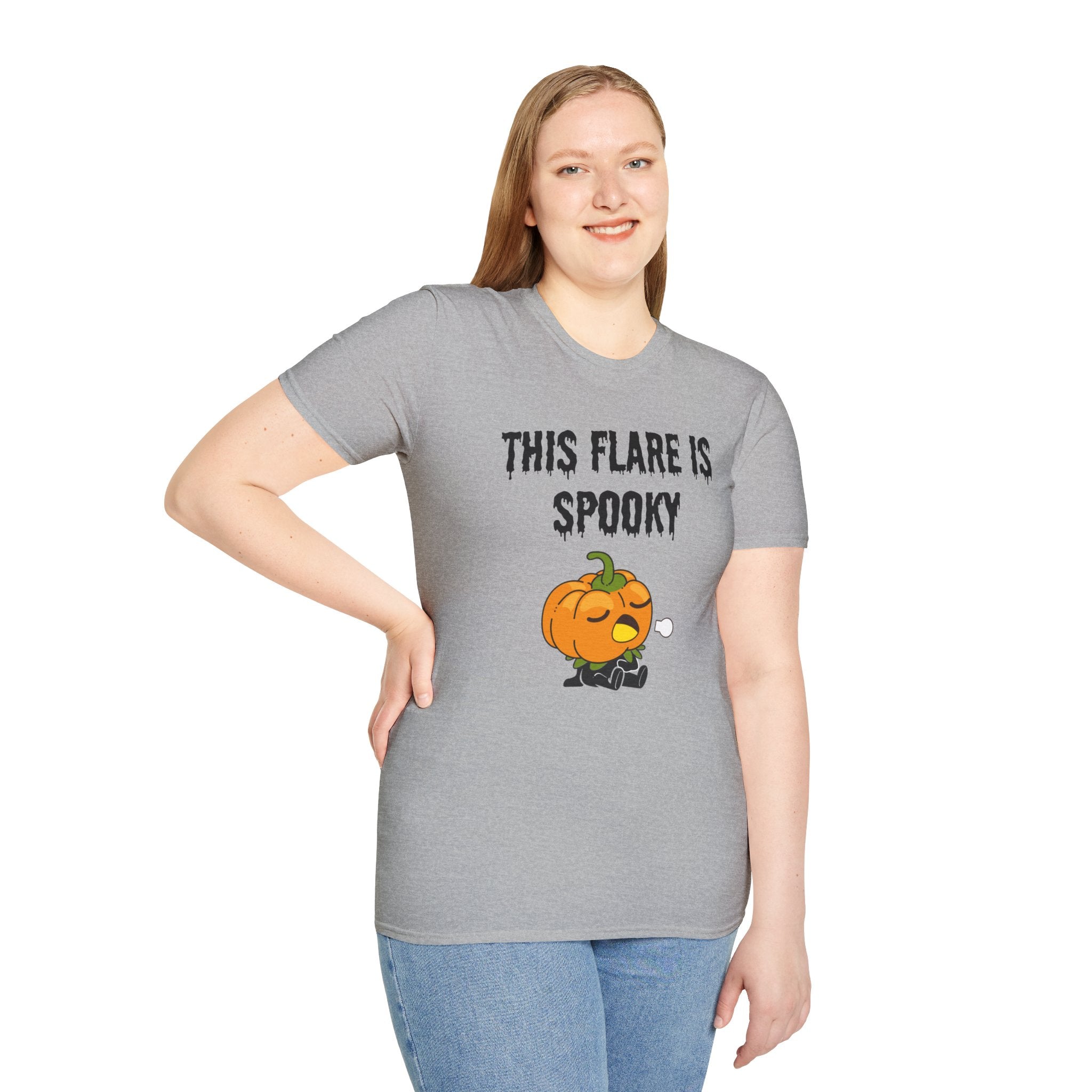 Halloween Warrior Wear - "This Flare Is Spooky" T‑Shirt