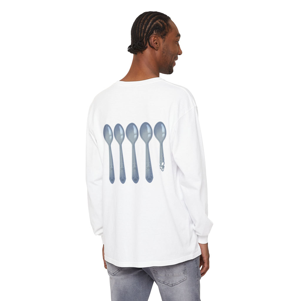 Fibro Warrior Long Sleeve Tee — Chronic Illness Awareness Purple Ribbon