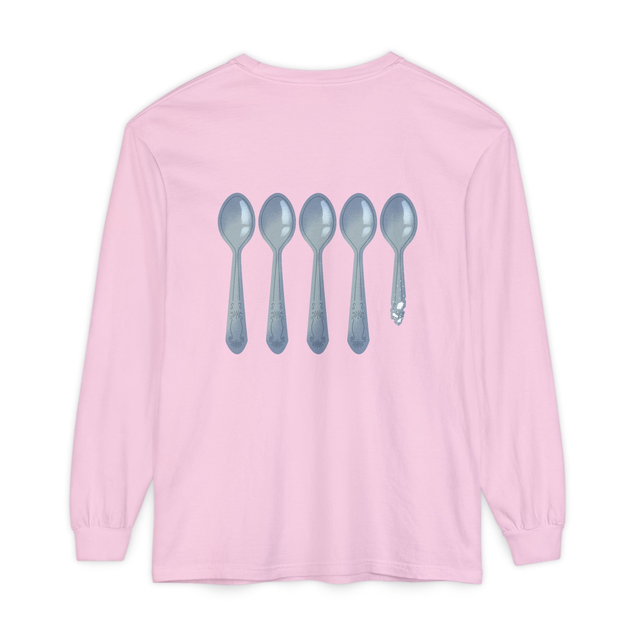 Fibro Warrior Long Sleeve Tee — Chronic Illness Awareness Purple Ribbon