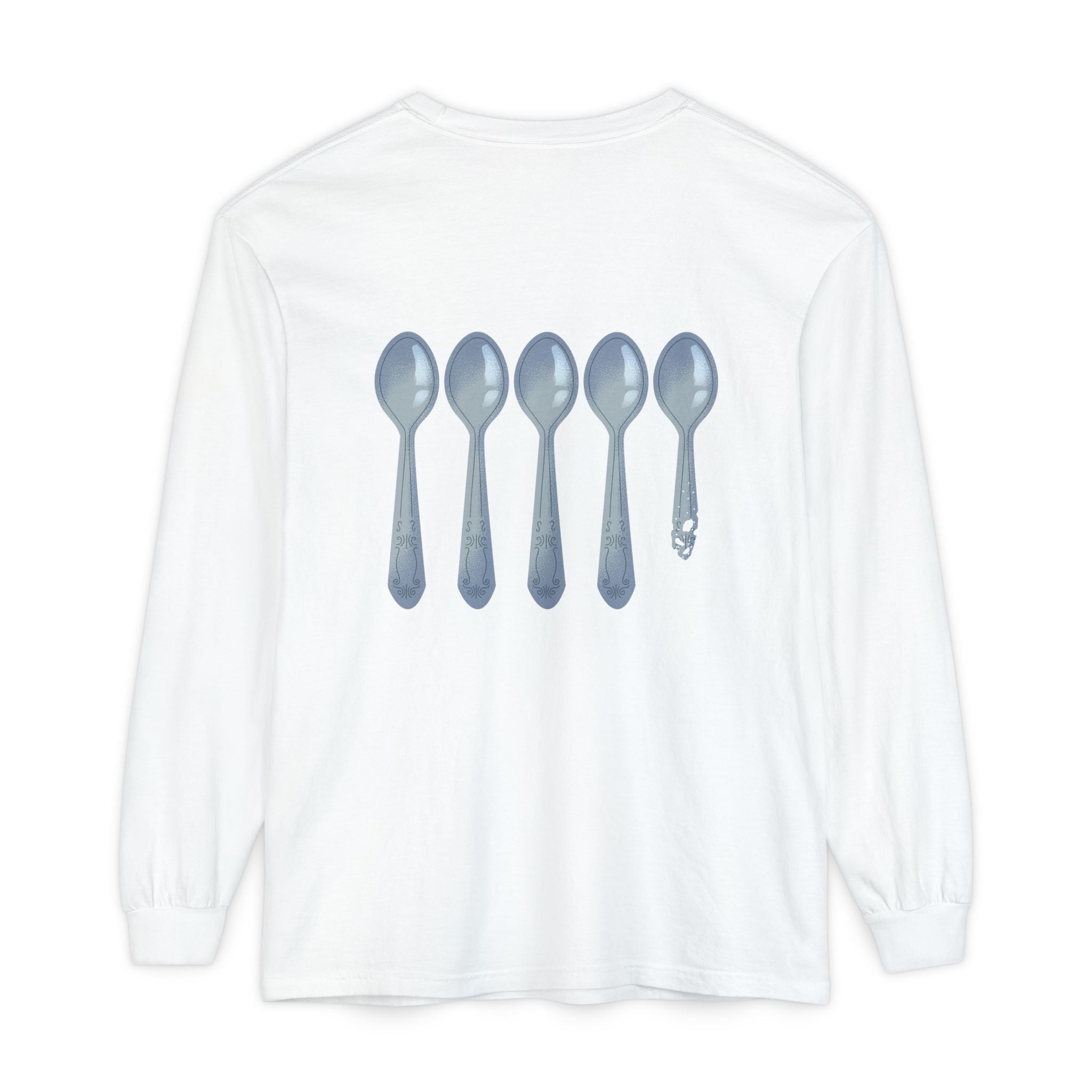 Fibro Warrior Long Sleeve Tee — Chronic Illness Awareness Purple Ribbon