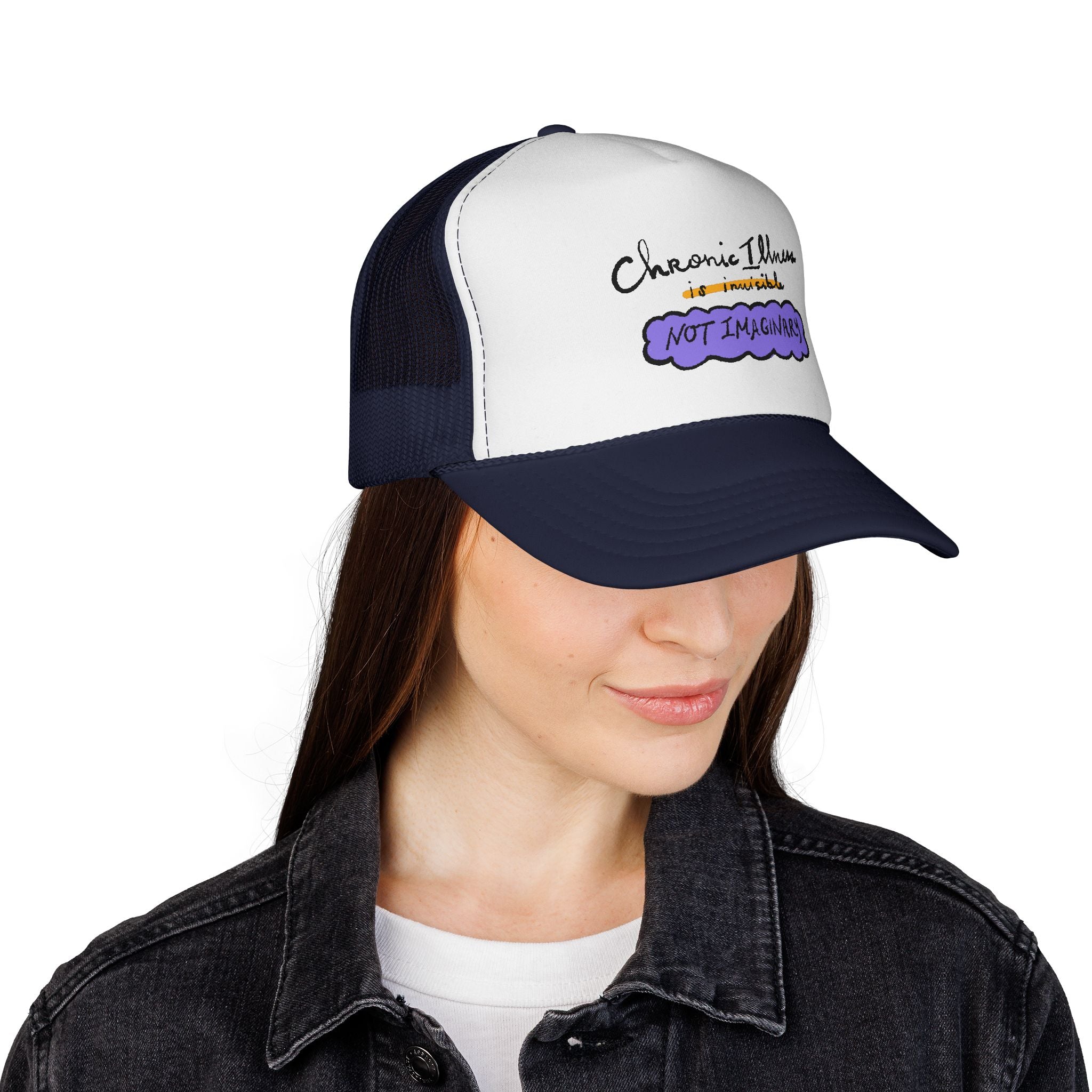 Chronic Illness Awareness Trucker Caps