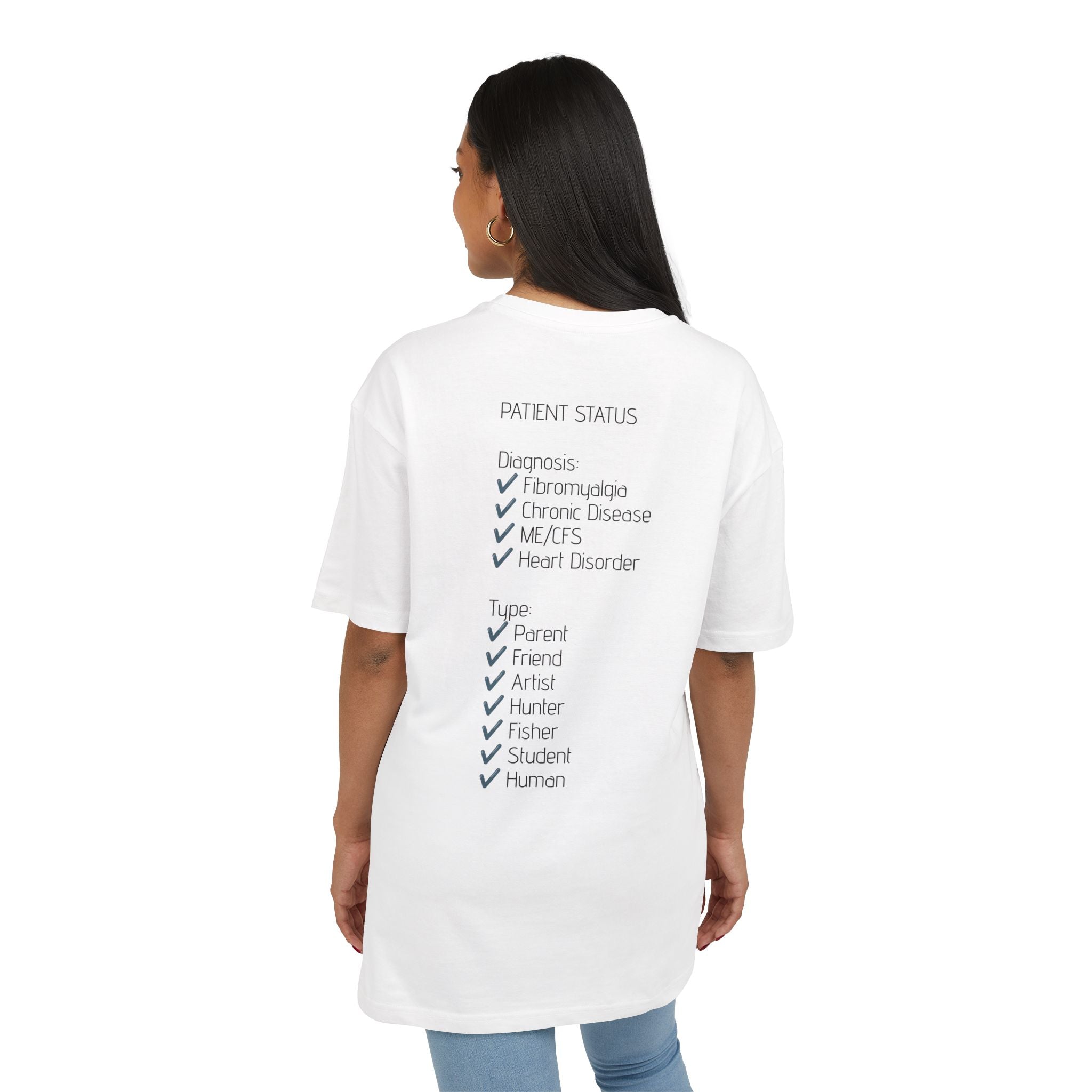 Caduceus Awareness Unisex Heavy Oversize Tee