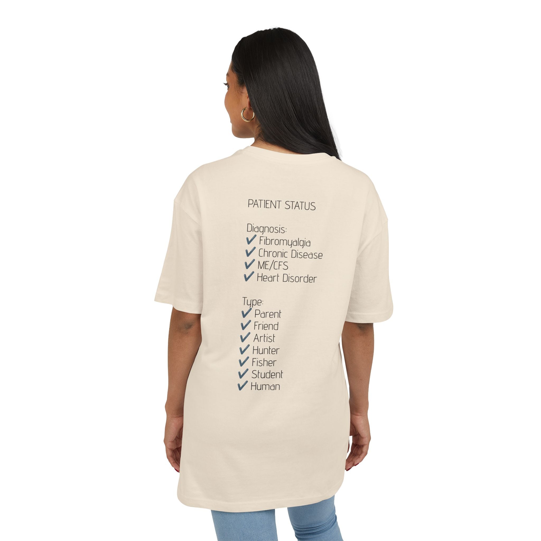 Caduceus Awareness Unisex Heavy Oversize Tee