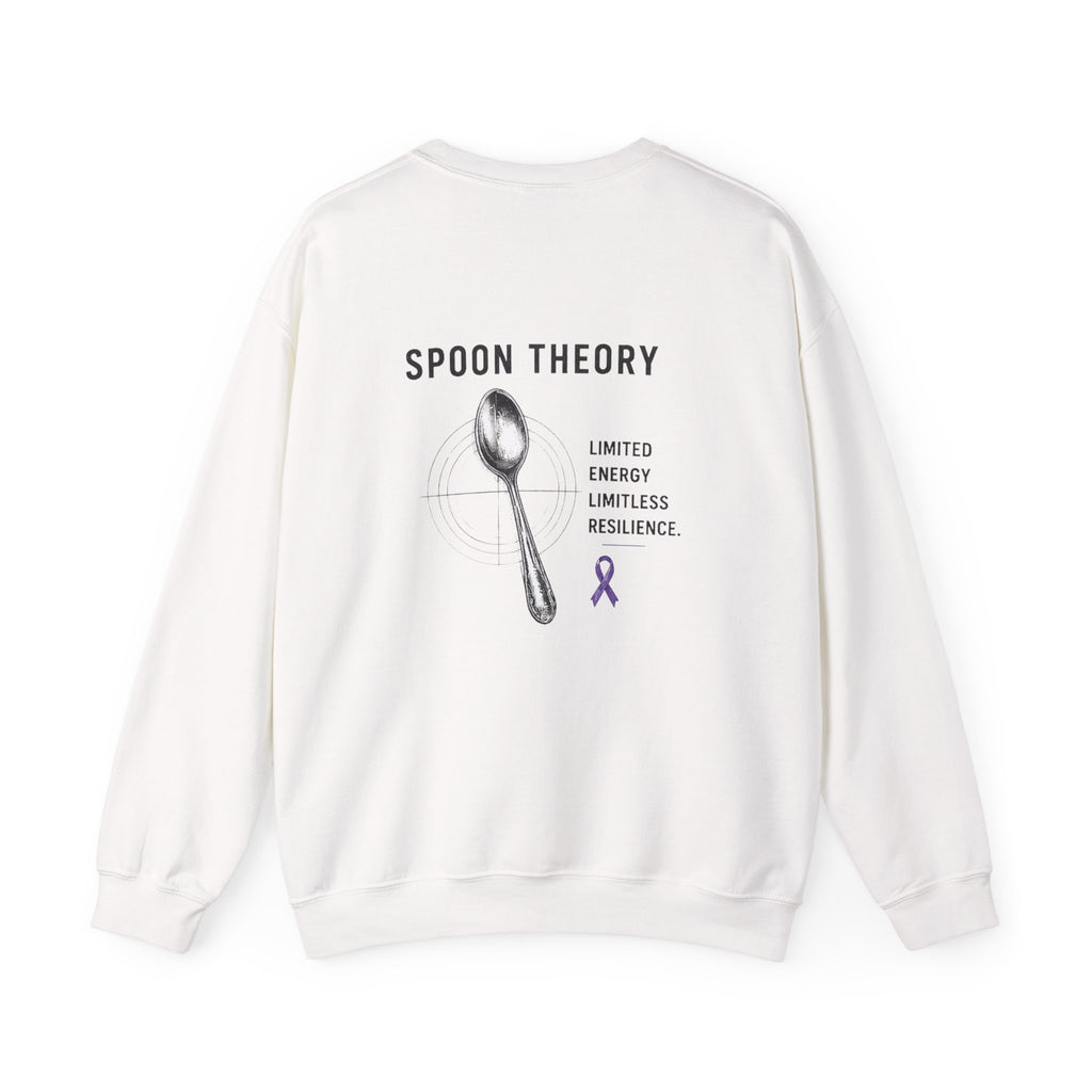Fibro Warrior: Spoon Theory - Crewneck Sweatshirt
