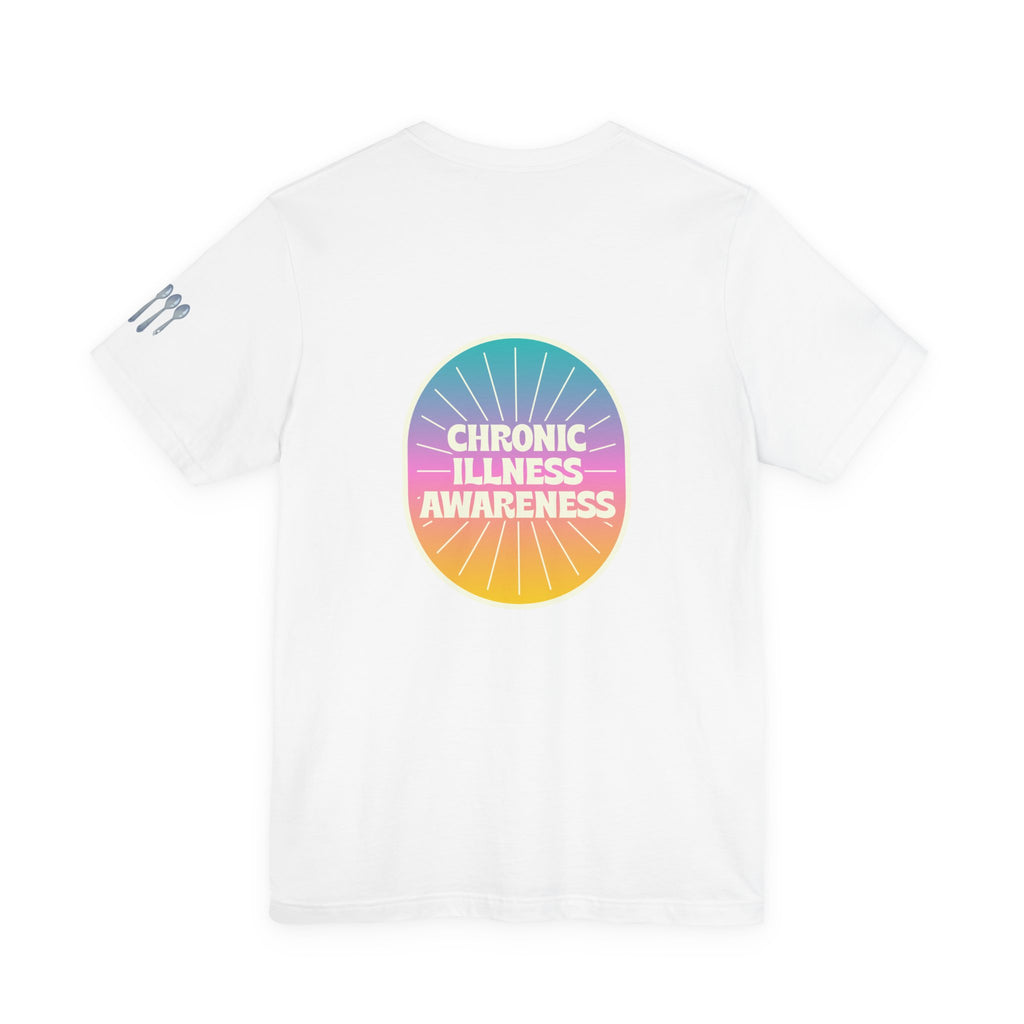 Unisex Jersey Short Sleeve Tee - Spoon Theory: Chronic Illness Awareness Apparel