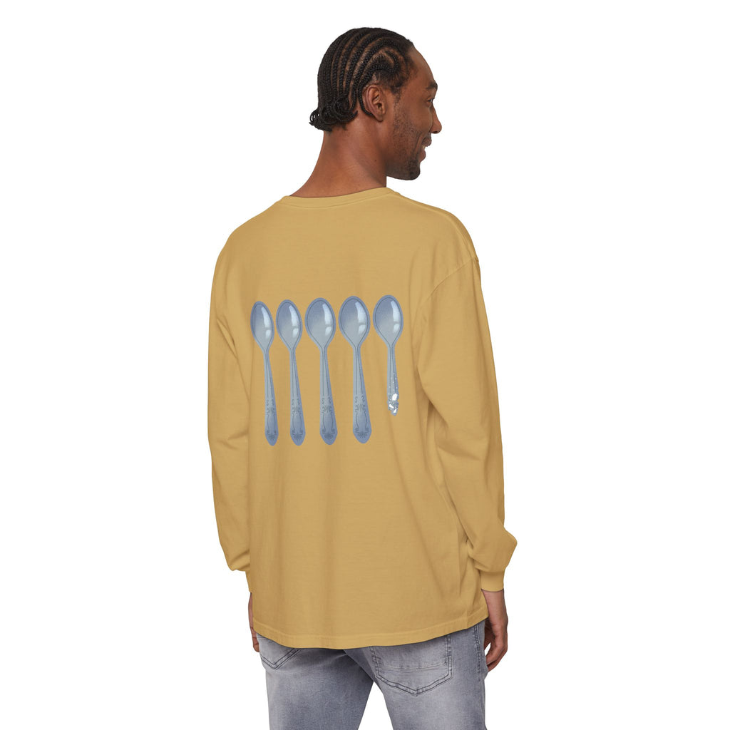 Fibro Warrior Long Sleeve Tee — Chronic Illness Awareness Purple Ribbon