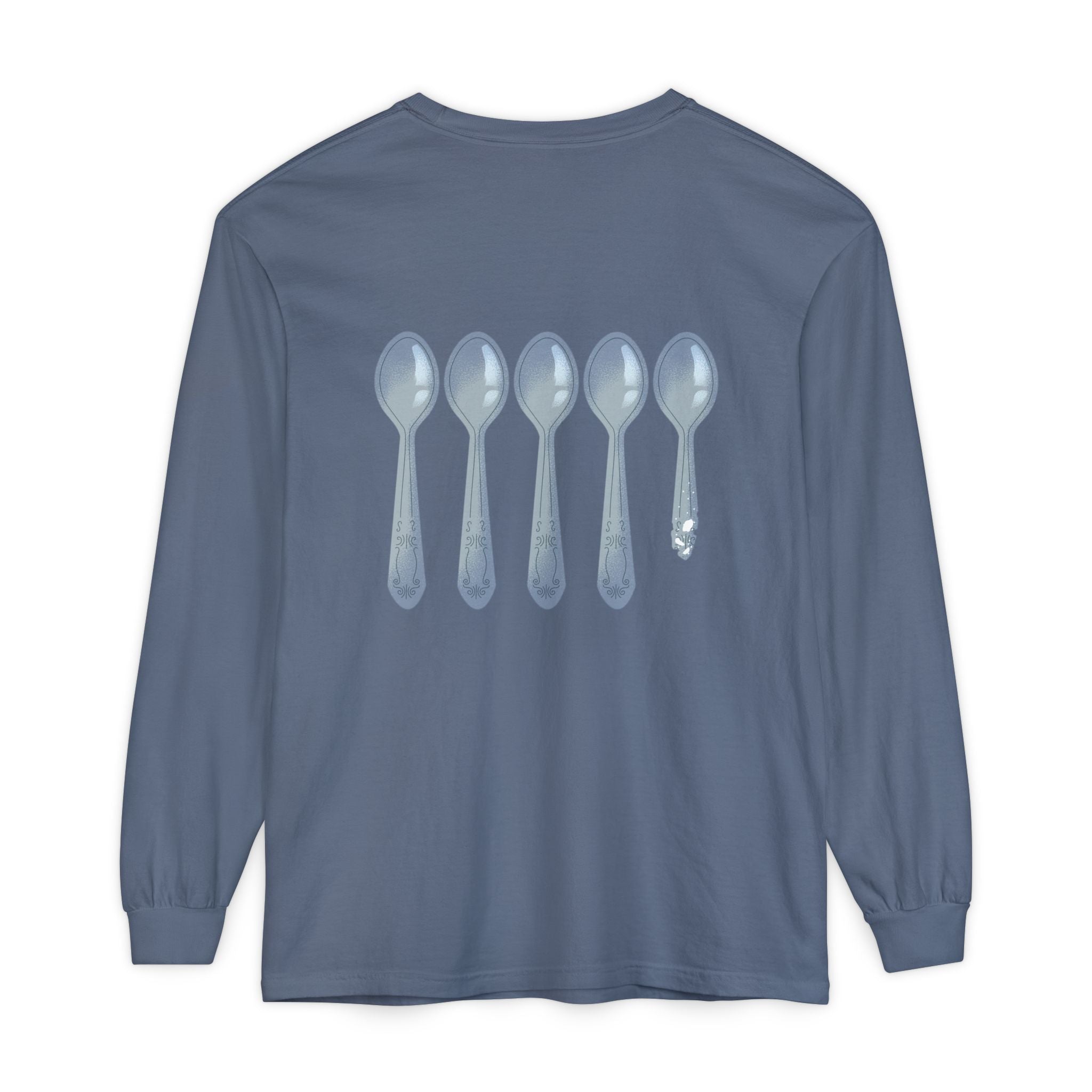 Fibro Warrior Long Sleeve Tee — Chronic Illness Awareness Purple Ribbon