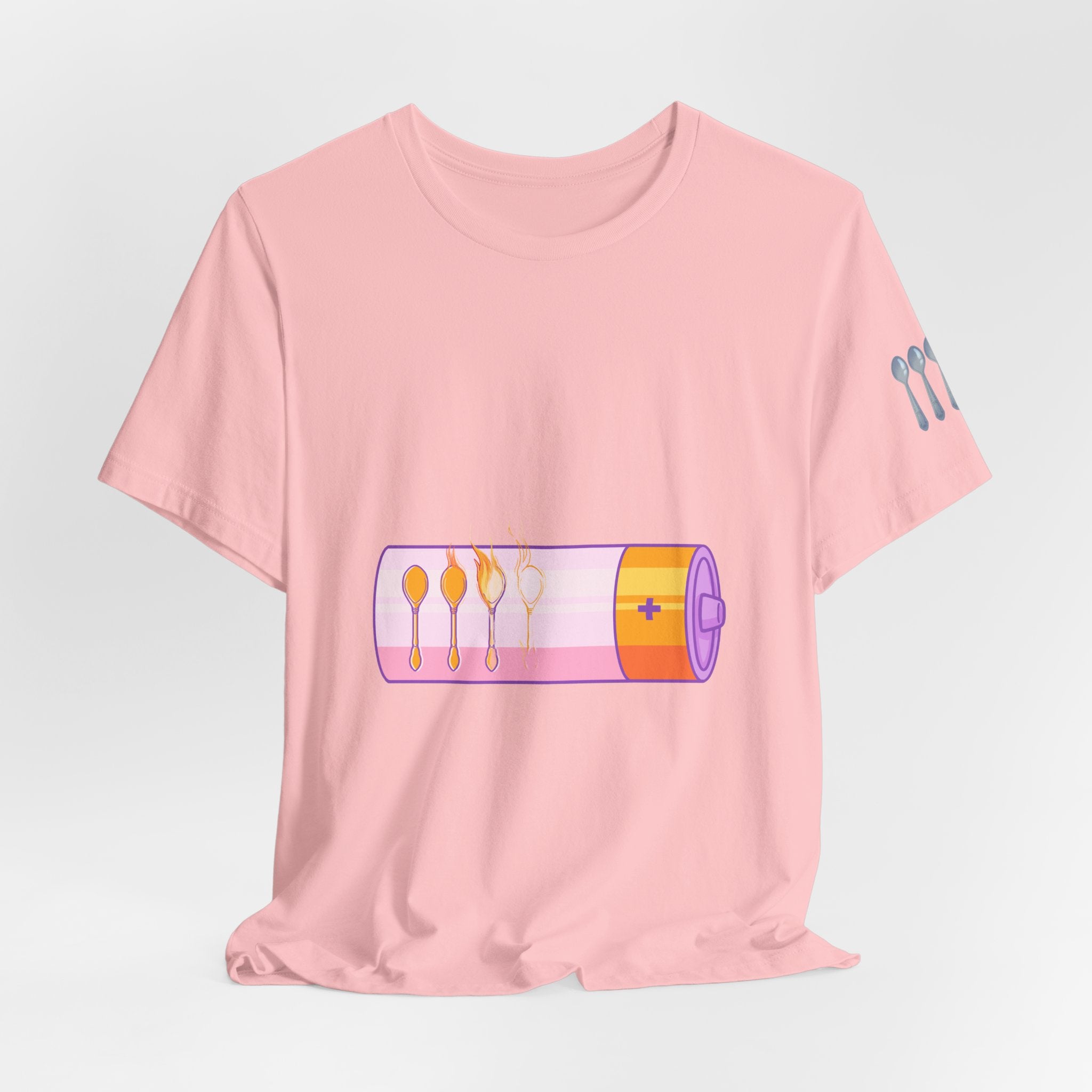 Unisex Jersey Short Sleeve Tee - Spoon Theory: Chronic Illness Awareness Apparel