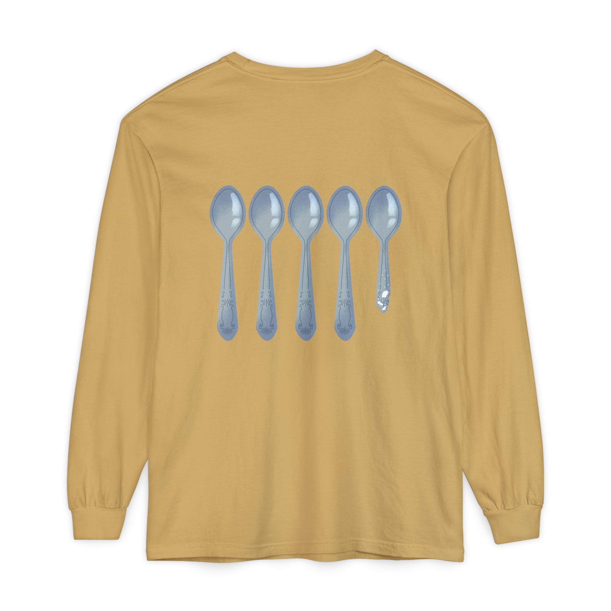 Fibro Warrior Long Sleeve Tee — Chronic Illness Awareness Purple Ribbon