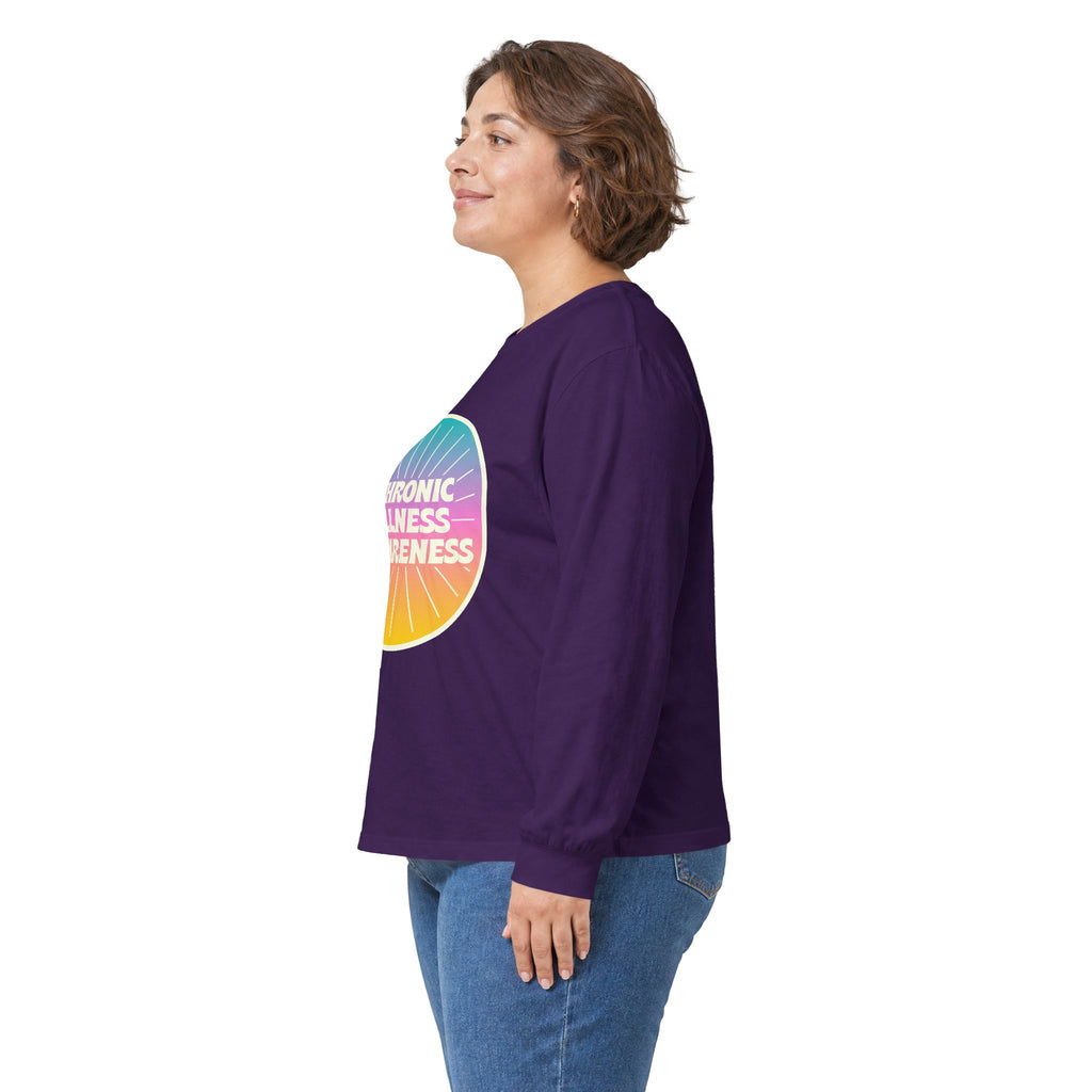 Chronic Illness Awareness - Crewneck Long Sleeve Tee