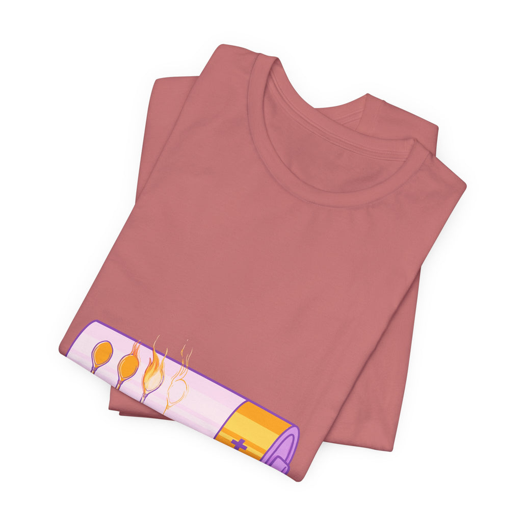 Unisex Jersey Short Sleeve Tee - Spoon Theory: Chronic Illness Awareness Apparel