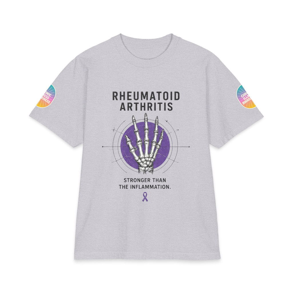 Rheumatoid Arthritis Awareness T‑Shirt — “Stronger Than the Inflammation”