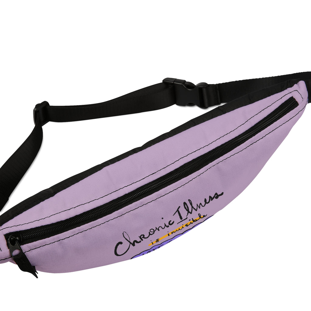 Chronic Illness Is Not Imaginary Lavender Fanny Pack