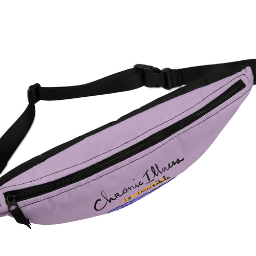 Chronic Illness Is Not Imaginary Lavender Fanny Pack