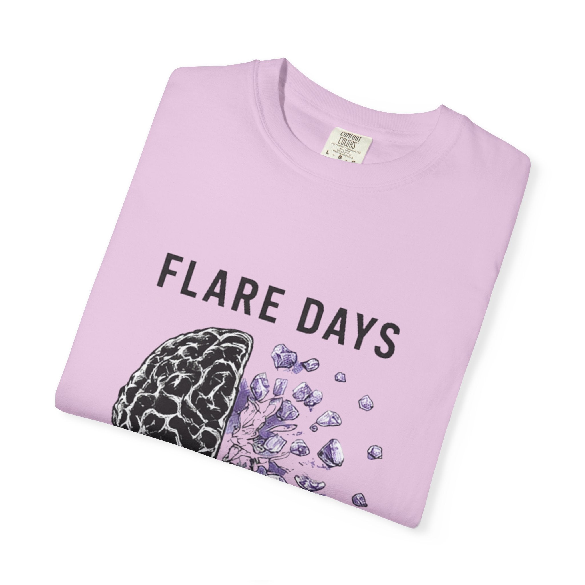 Flare Days T-Shirt — 'Be Kind, It's Not Always Visible' Invisible Illness Awareness Tee