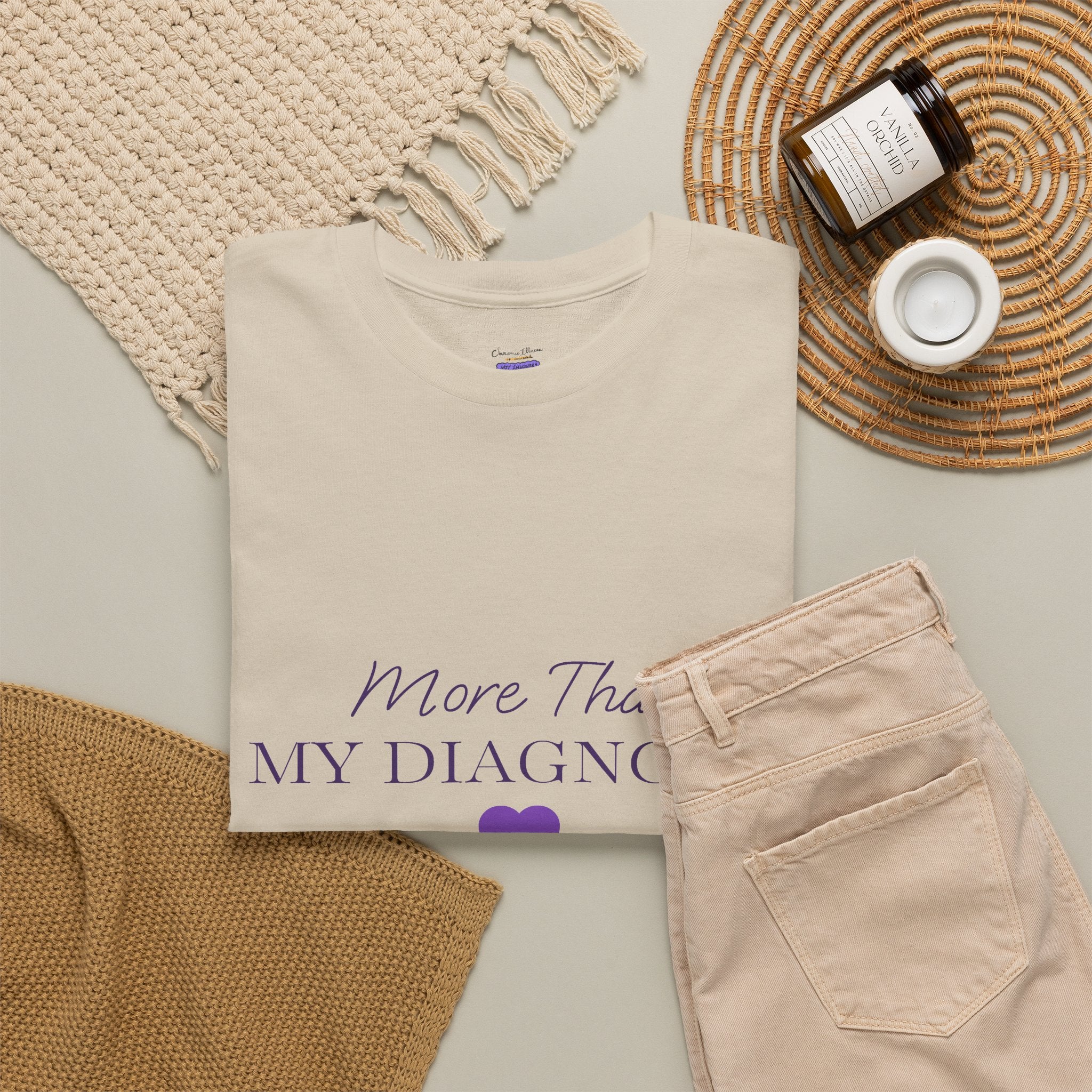 More Than My Diagnosis T-Shirt — Chronic Illness Awareness Tee