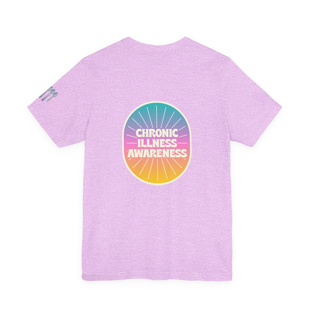 Unisex Jersey Short Sleeve Tee - Spoon Theory: Chronic Illness Awareness Apparel