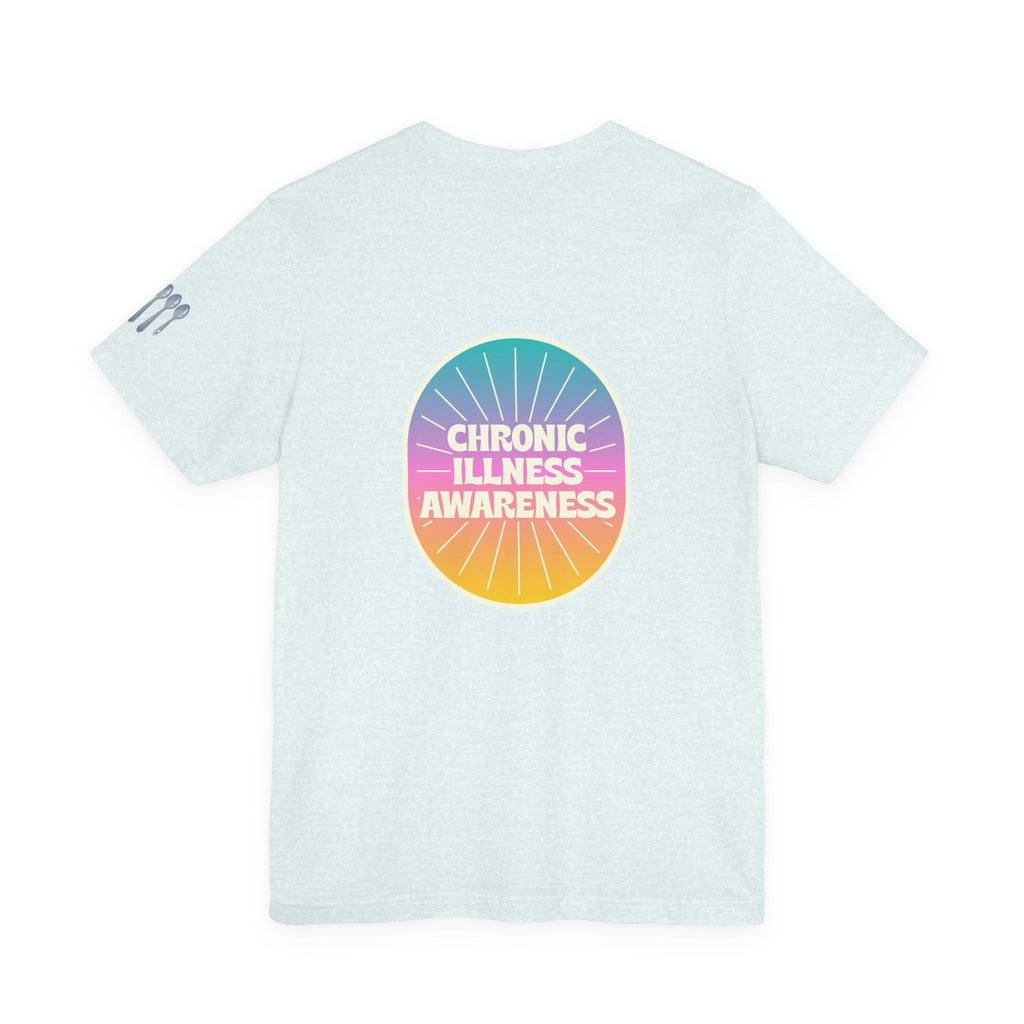 Unisex Jersey Short Sleeve Tee - Spoon Theory: Chronic Illness Awareness Apparel