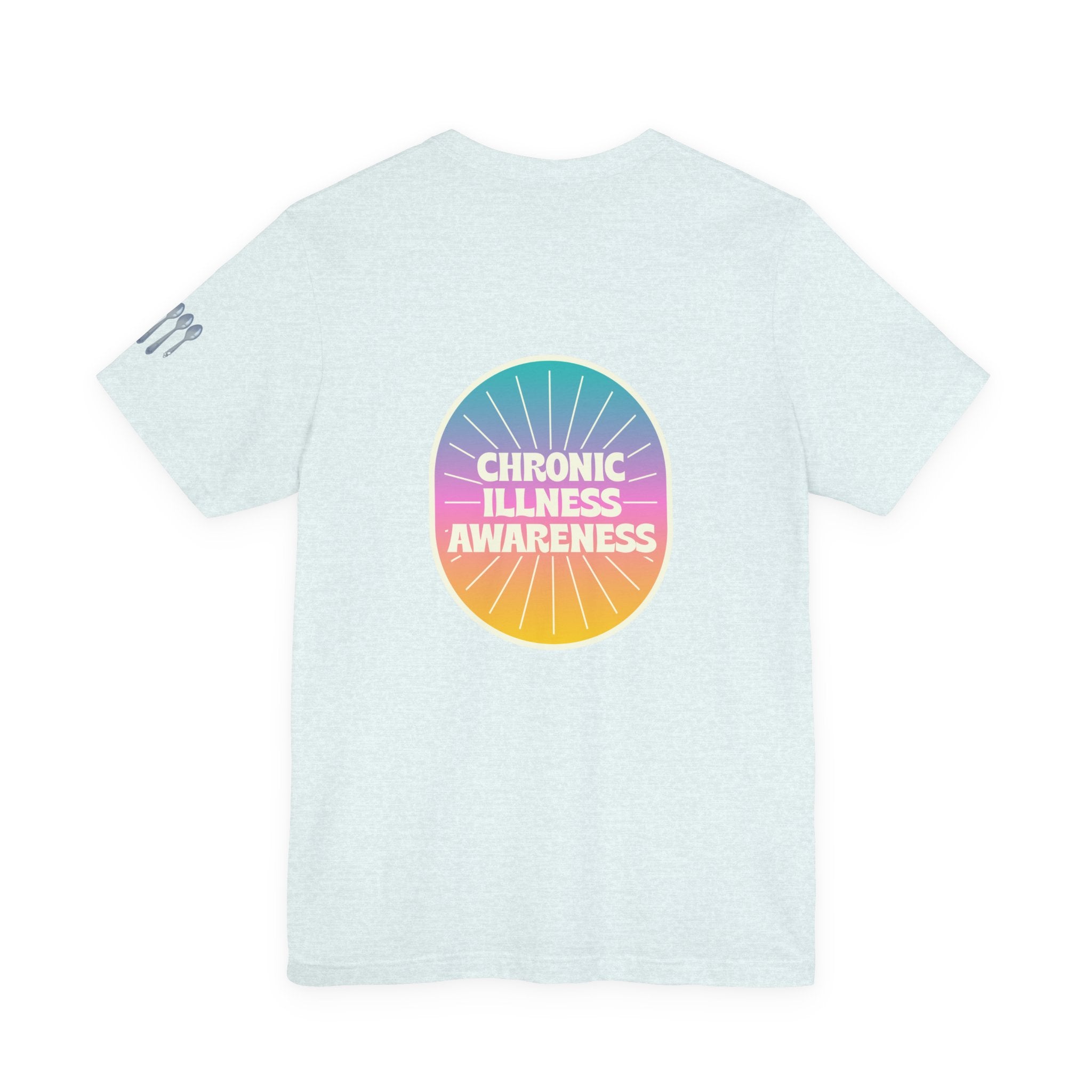 Unisex Jersey Short Sleeve Tee - Spoon Theory: Chronic Illness Awareness Apparel