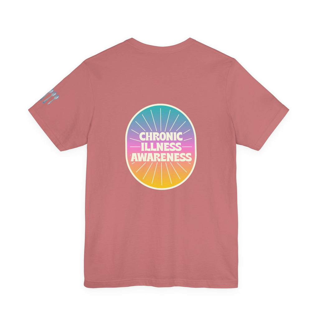 Unisex Jersey Short Sleeve Tee - Spoon Theory: Chronic Illness Awareness Apparel