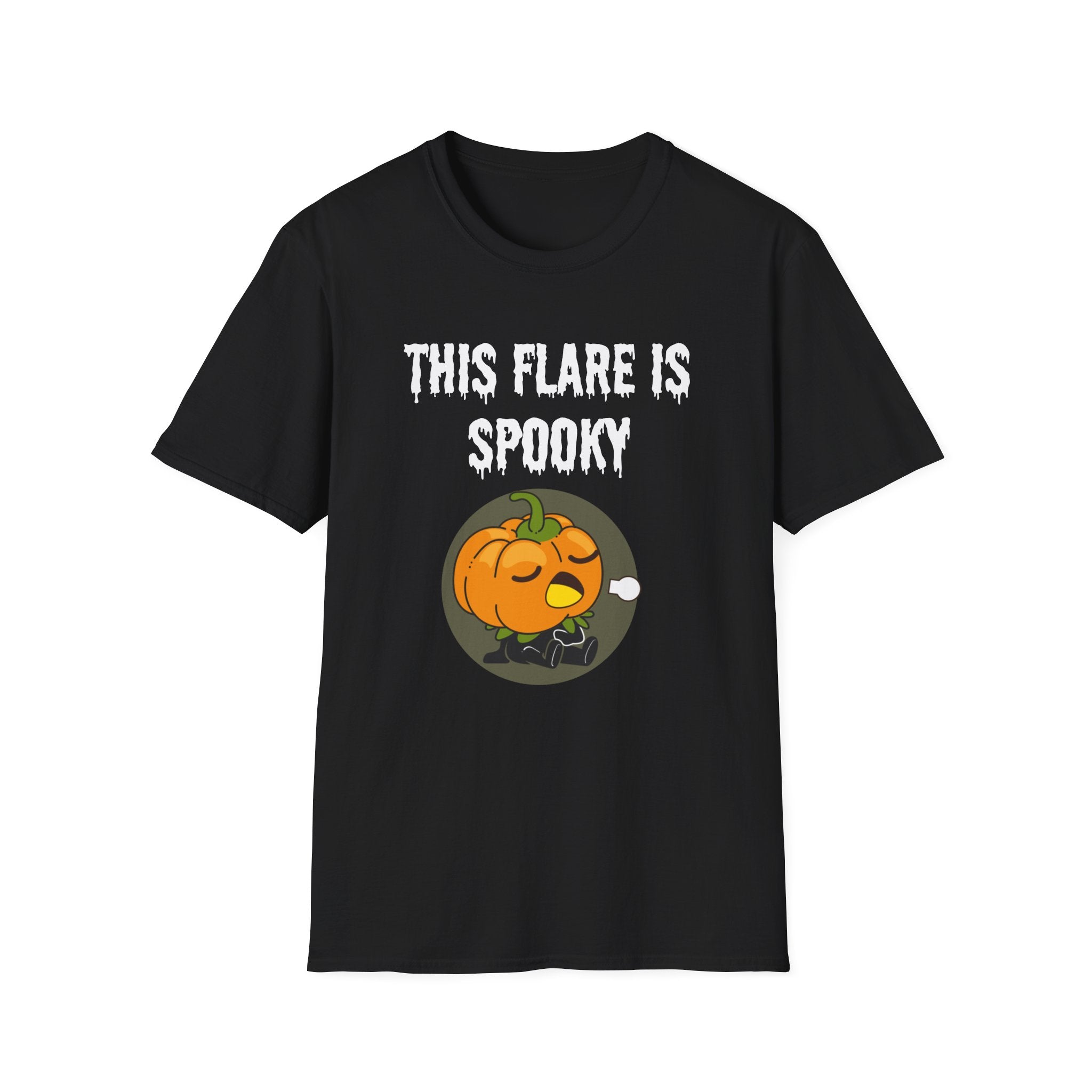 Halloween Warrior Wear - "This Flare Is Spooky" T‑Shirt