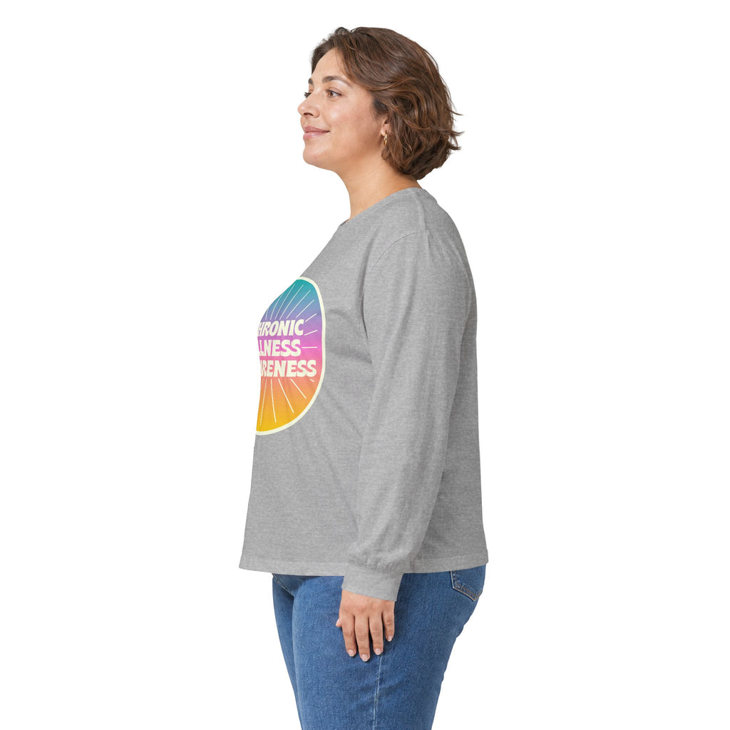 Chronic Illness Awareness - Crewneck Long Sleeve Tee
