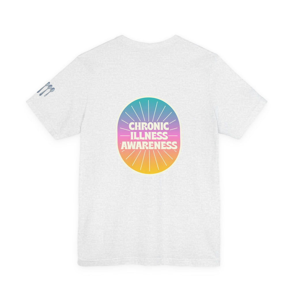 Unisex Jersey Short Sleeve Tee - Spoon Theory: Chronic Illness Awareness Apparel