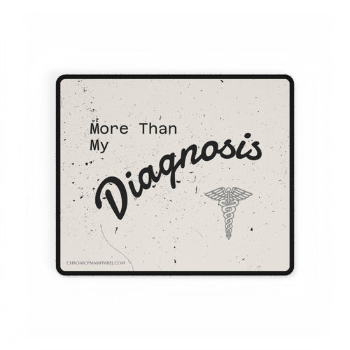 "More Than My Diagnosis" Caduceus Medical Awareness Desk Pad - Invisible Awareness Gear