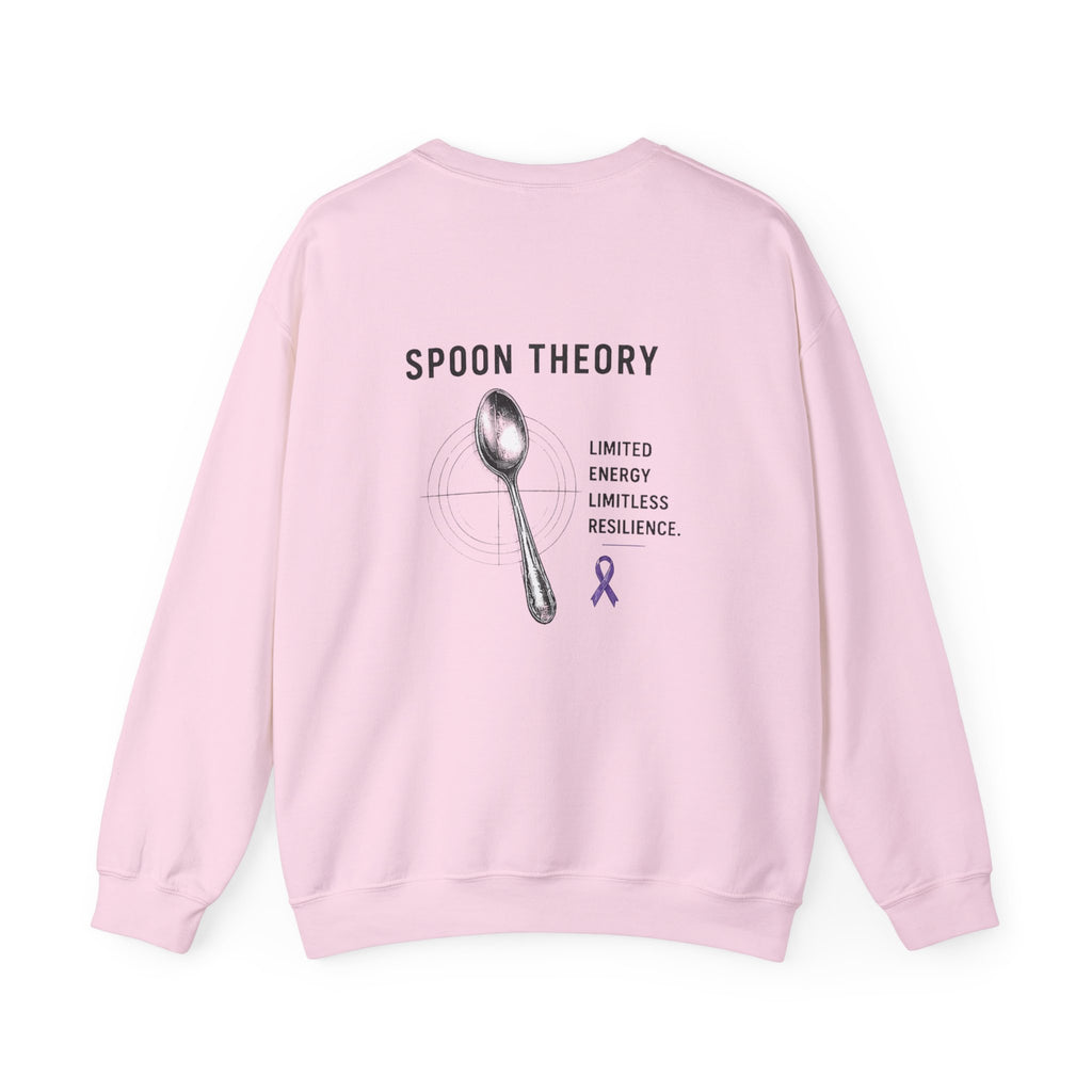 Fibro Warrior: Spoon Theory - Crewneck Sweatshirt