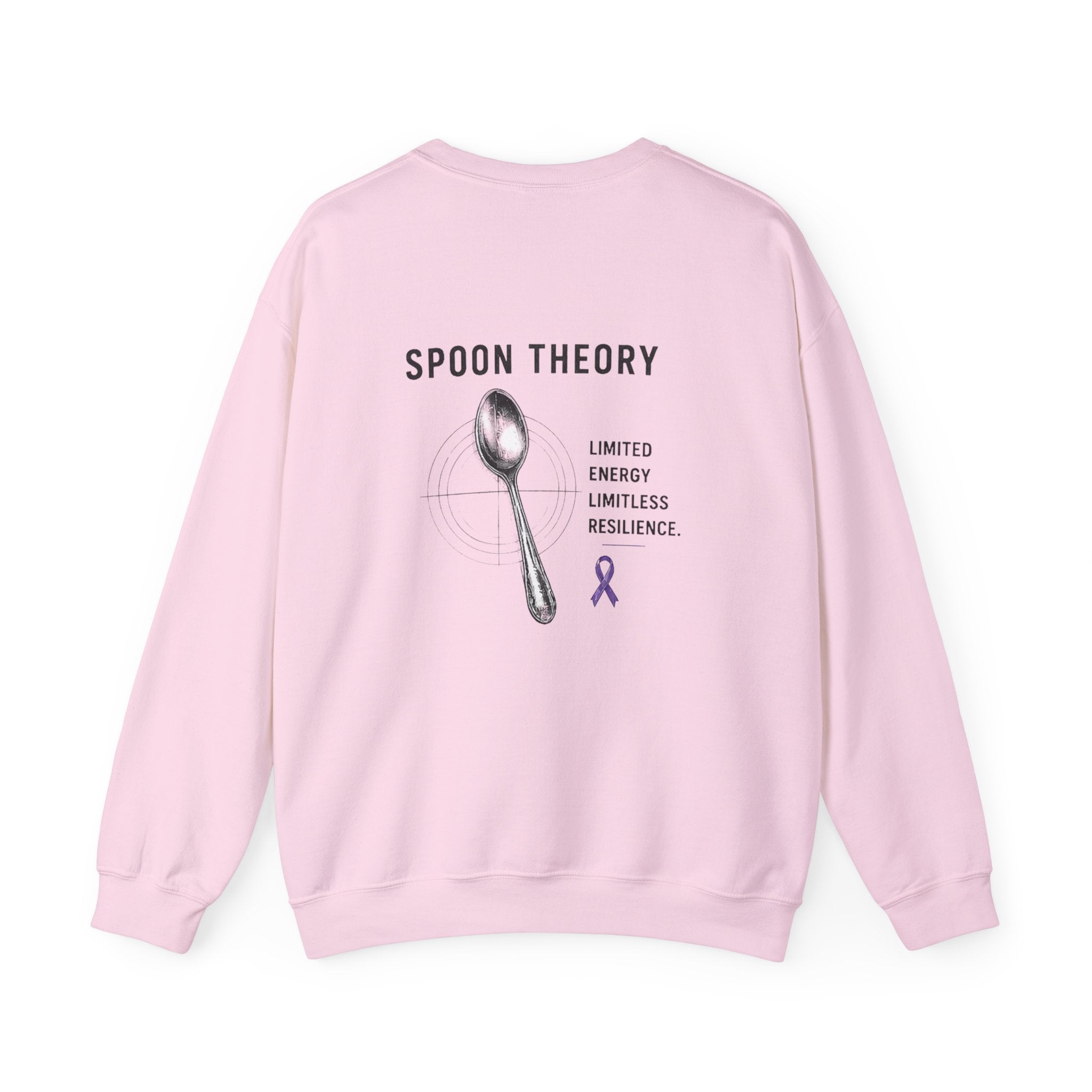 Fibro Warrior: Spoon Theory - Crewneck Sweatshirt