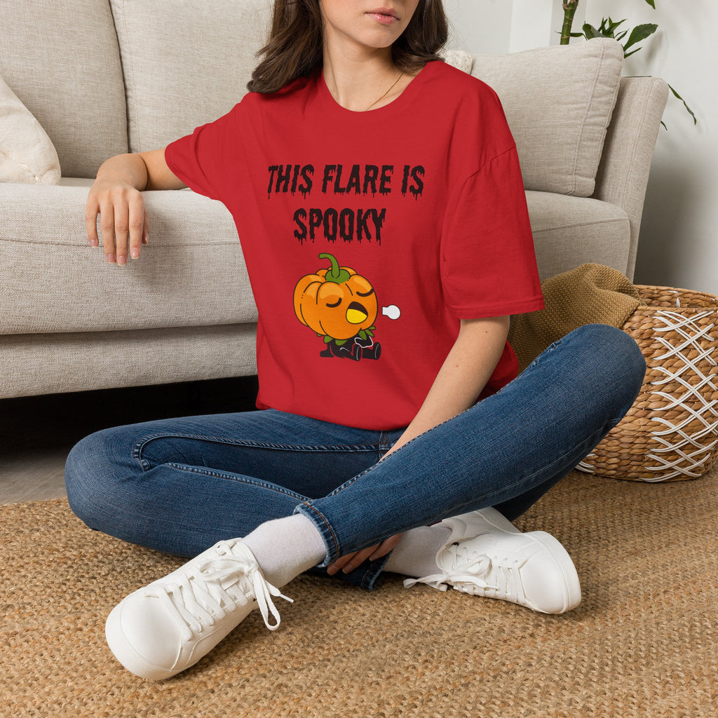 Halloween Warrior Wear - "This Flare Is Spooky" T‑Shirt