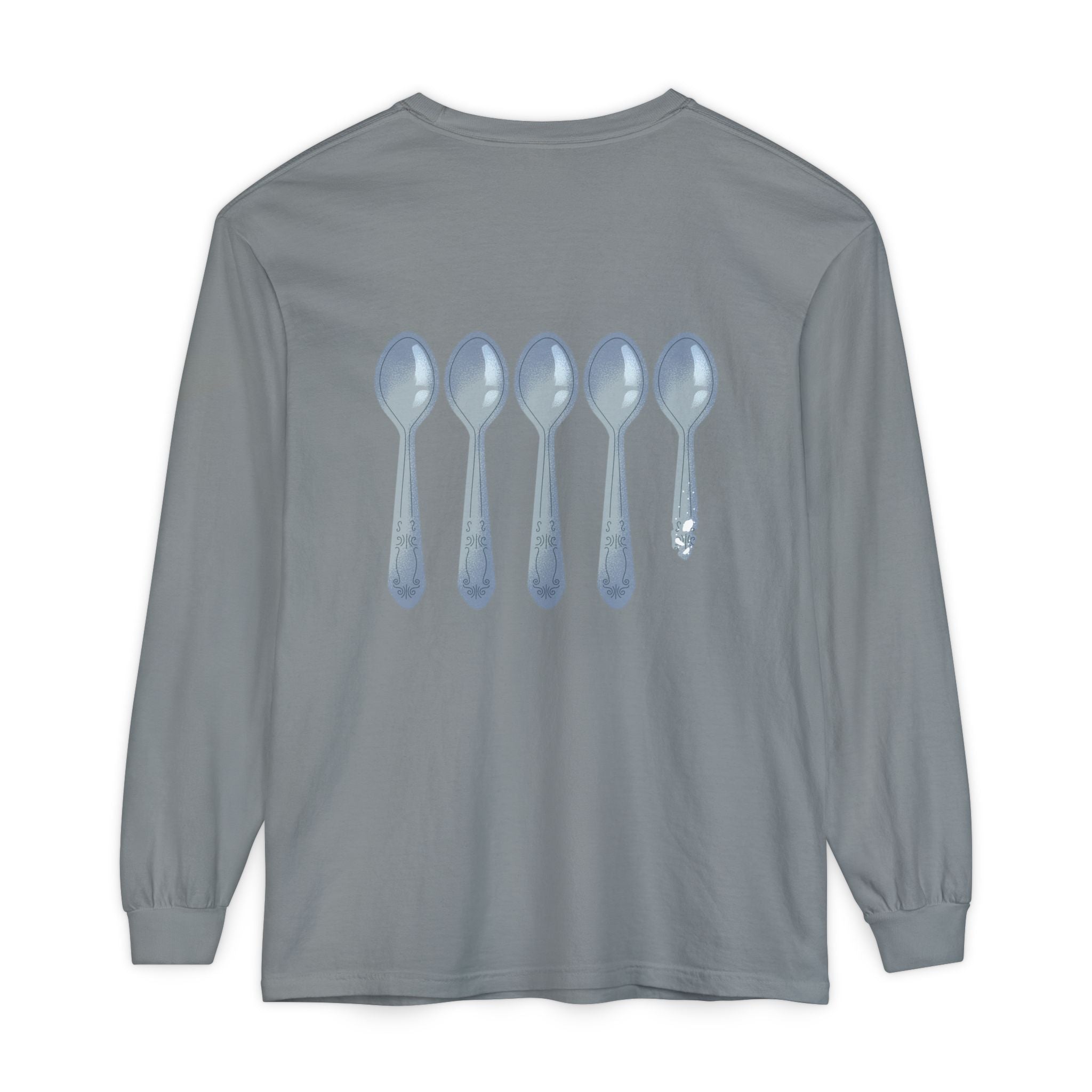 Fibro Warrior Long Sleeve Tee — Chronic Illness Awareness Purple Ribbon