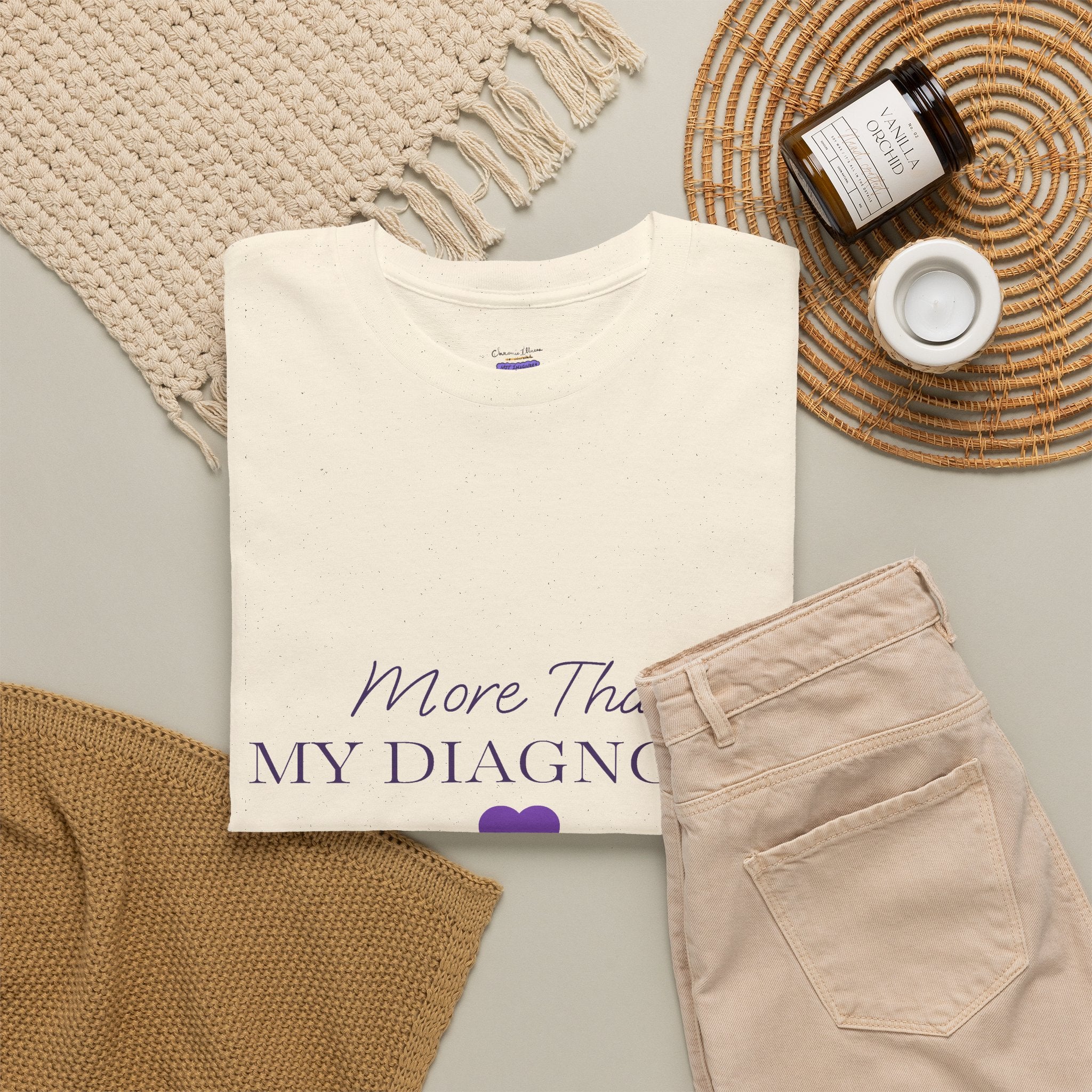 More Than My Diagnosis T-Shirt — Chronic Illness Awareness Tee