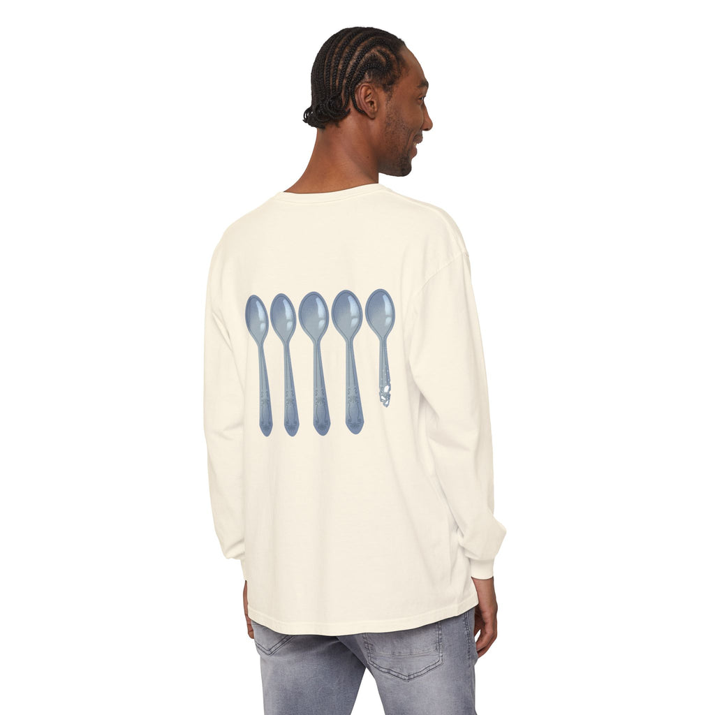Fibro Warrior Long Sleeve Tee — Chronic Illness Awareness Purple Ribbon