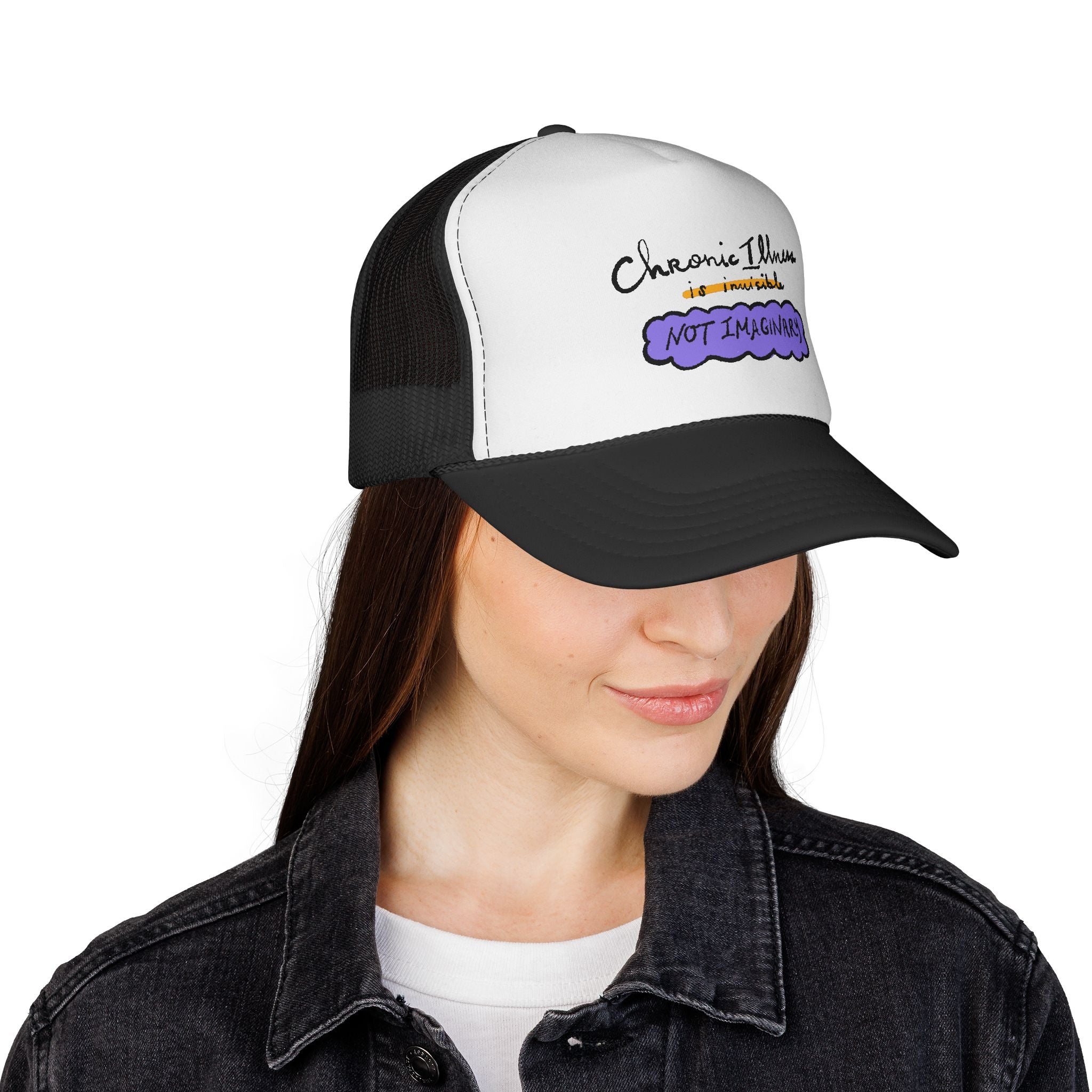 Chronic Illness Awareness Trucker Caps