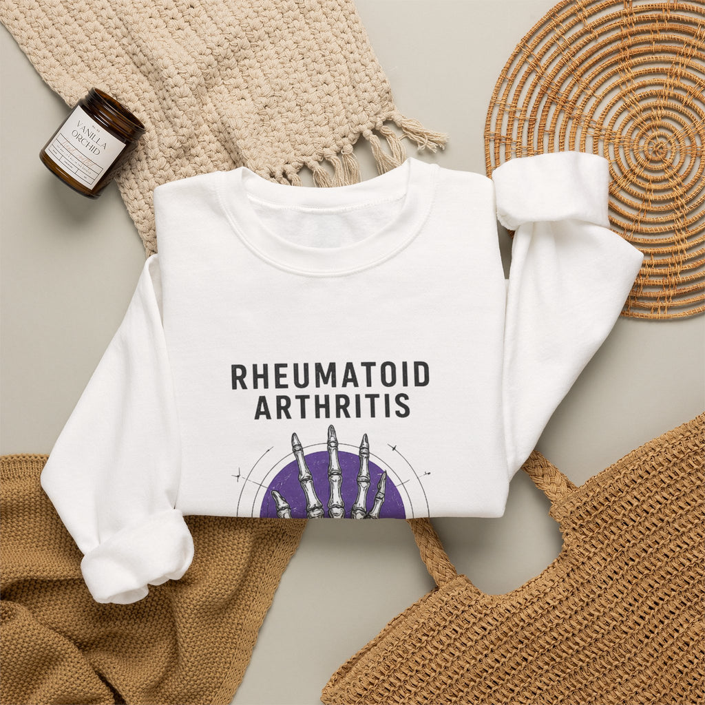 Rheumatoid Arthritis Apparel - Heavy Blend™ Crewneck Sweatshirt
