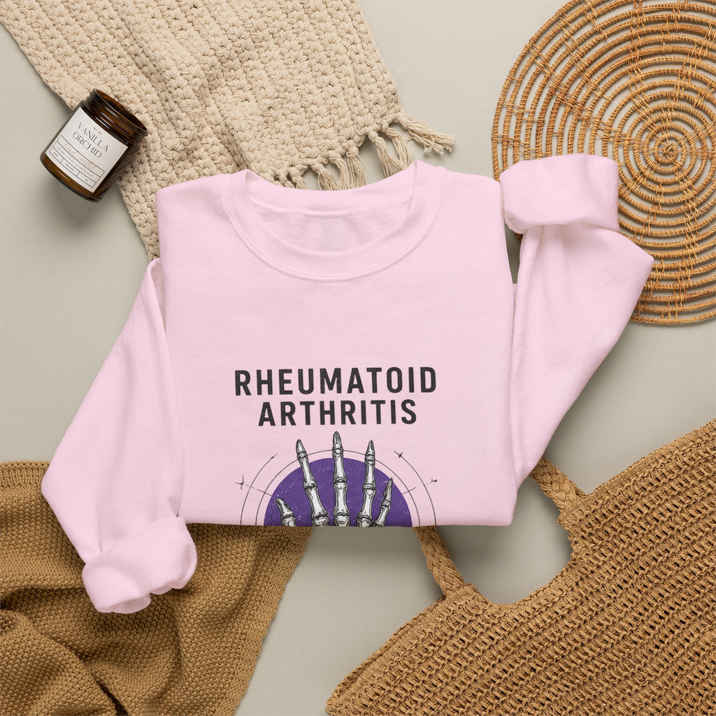 Rheumatoid Arthritis Apparel - Heavy Blend™ Crewneck Sweatshirt