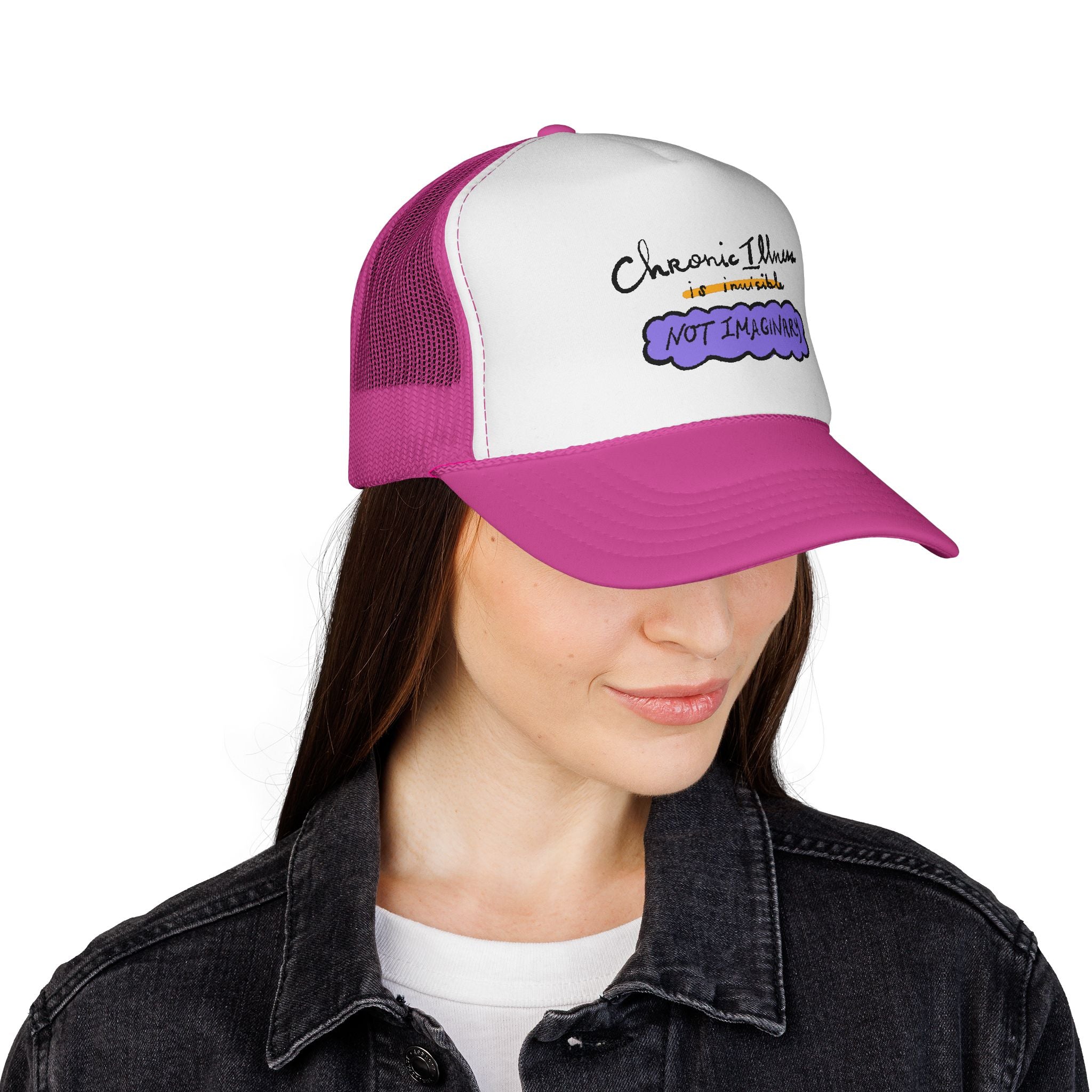 Chronic Illness Awareness Trucker Caps