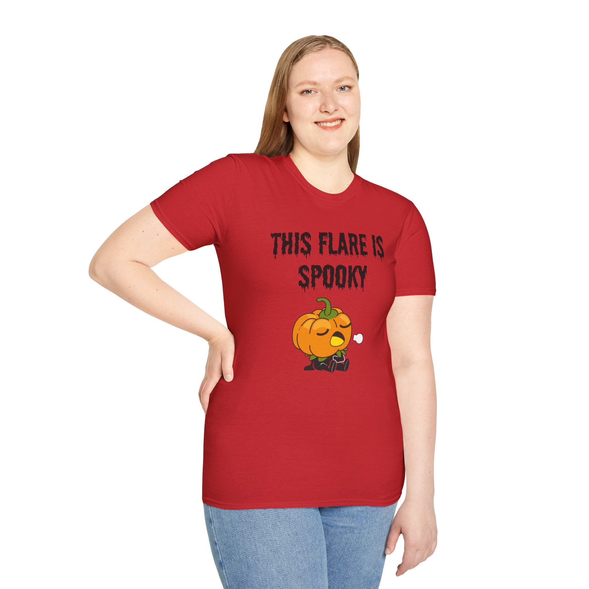 Halloween Warrior Wear - "This Flare Is Spooky" T‑Shirt