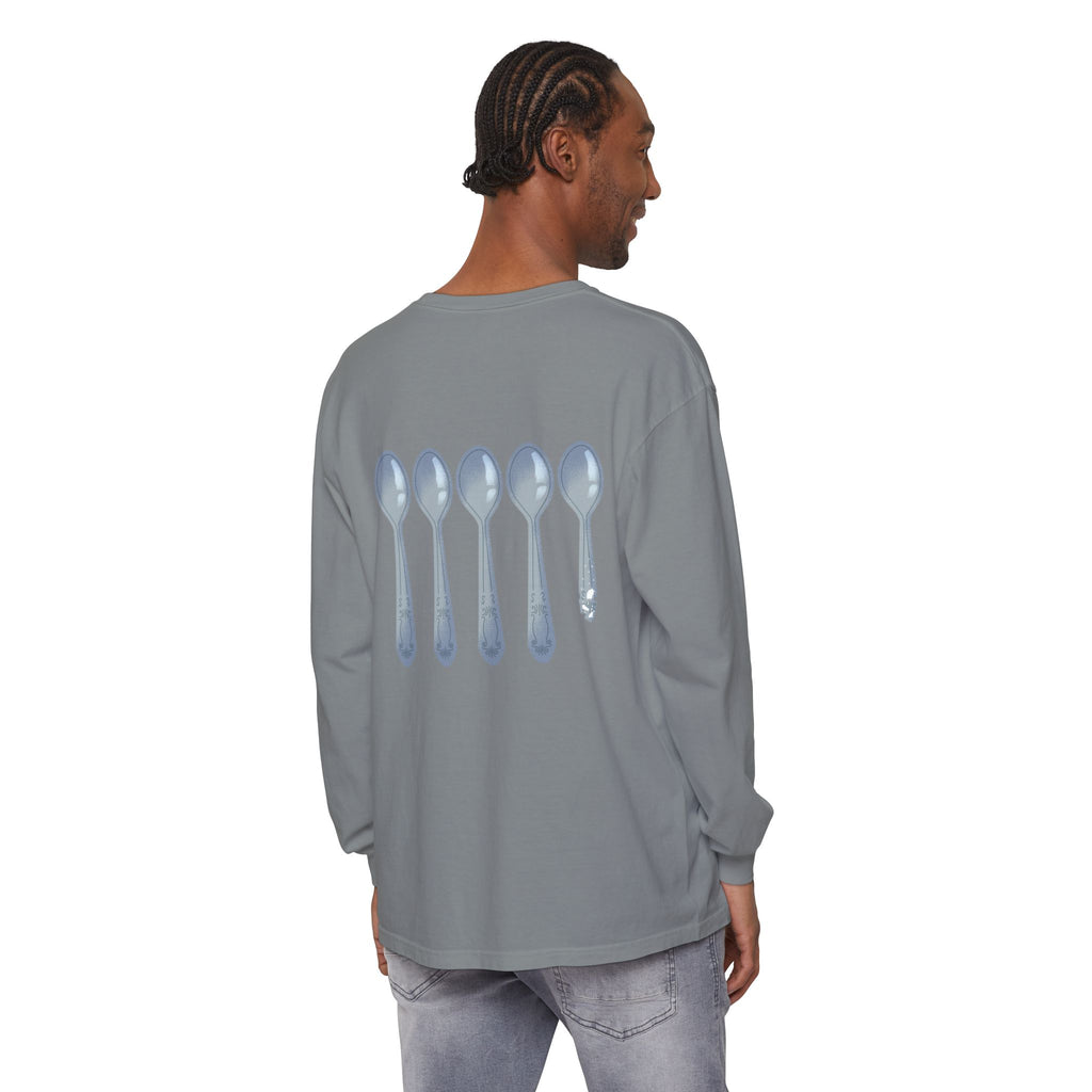 Fibro Warrior Long Sleeve Tee — Chronic Illness Awareness Purple Ribbon
