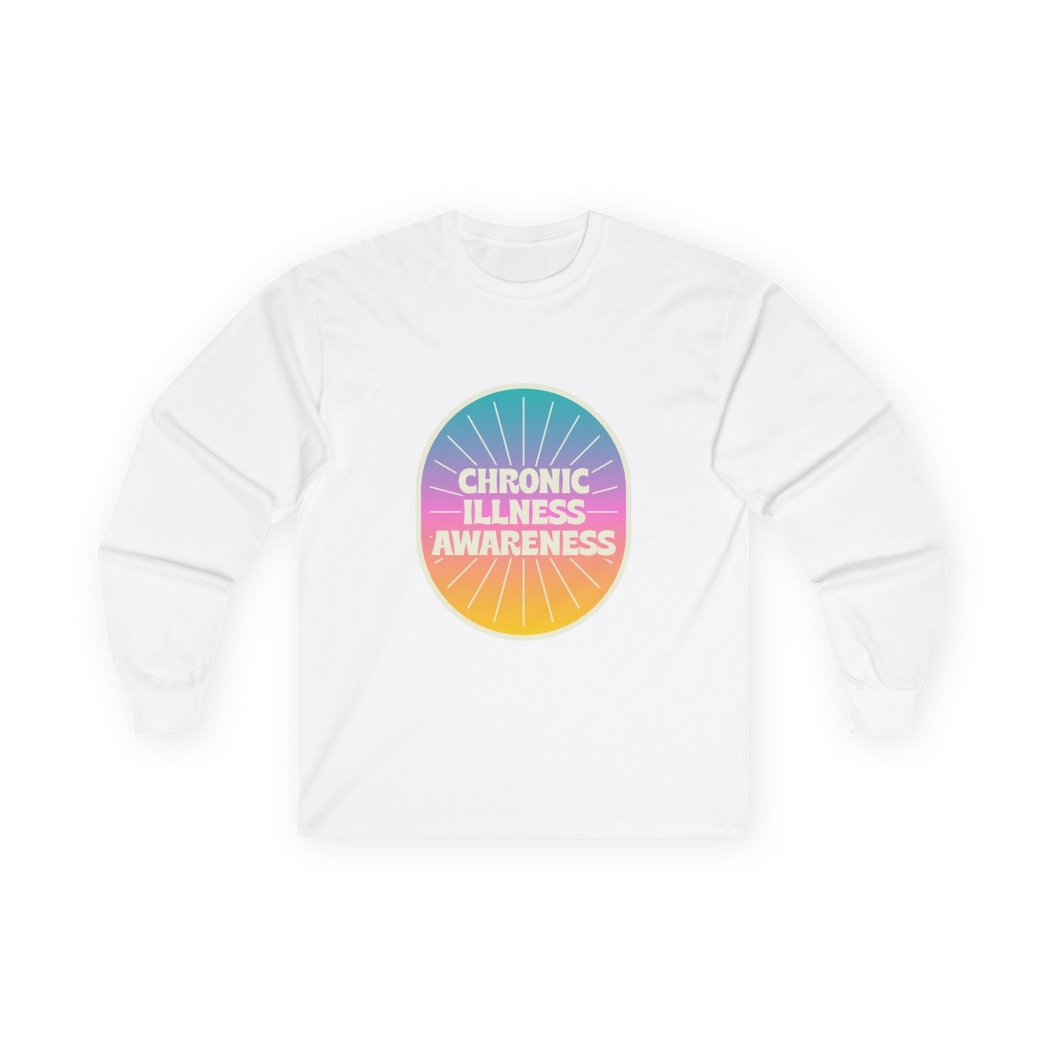 Chronic Illness Awareness - Crewneck Long Sleeve Tee