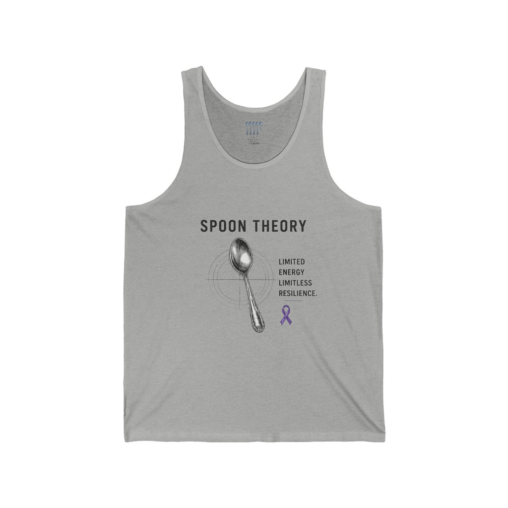 Spoon Theory Tank — Limited Energy Chronic Illness Support Tank Top