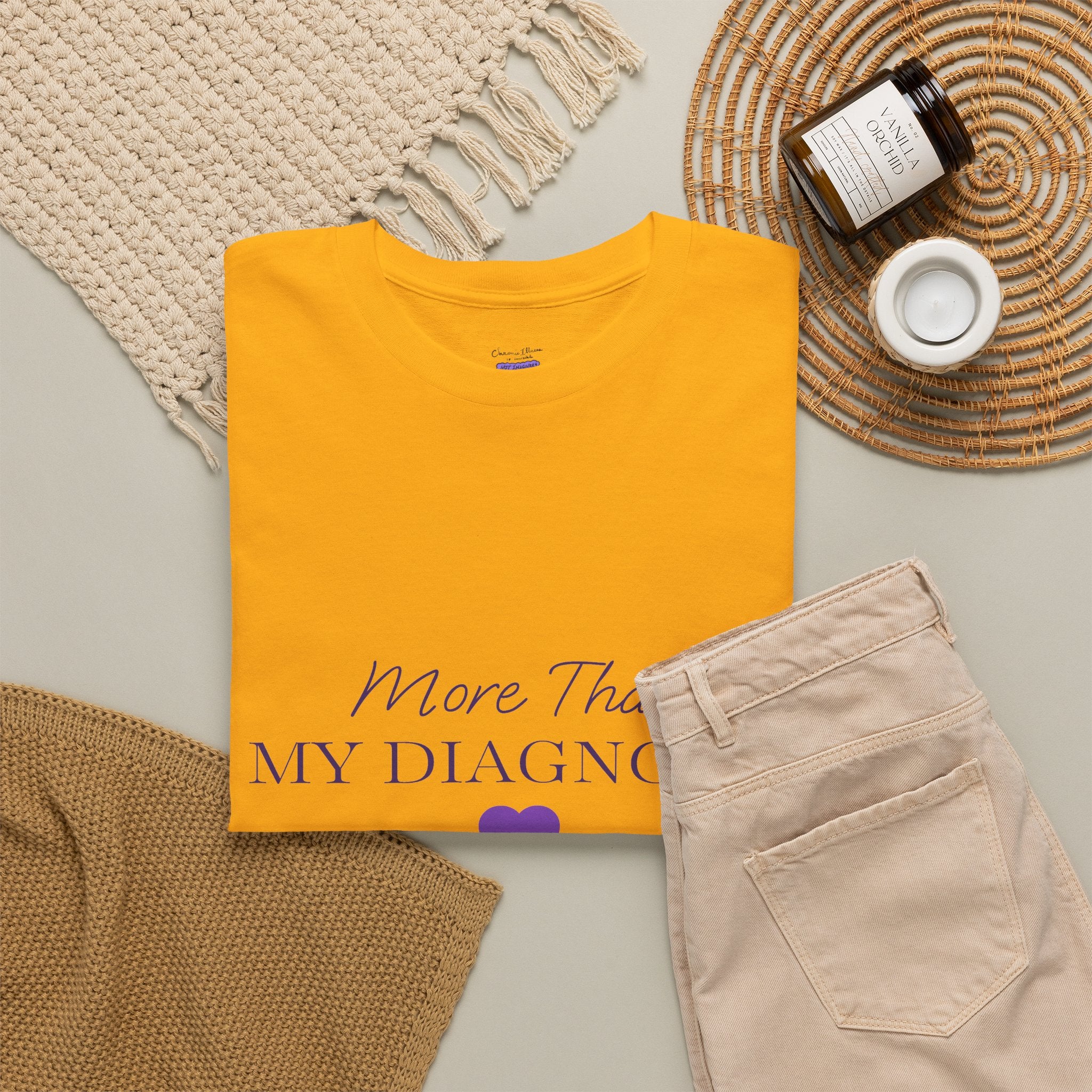 More Than My Diagnosis T-Shirt — Chronic Illness Awareness Tee