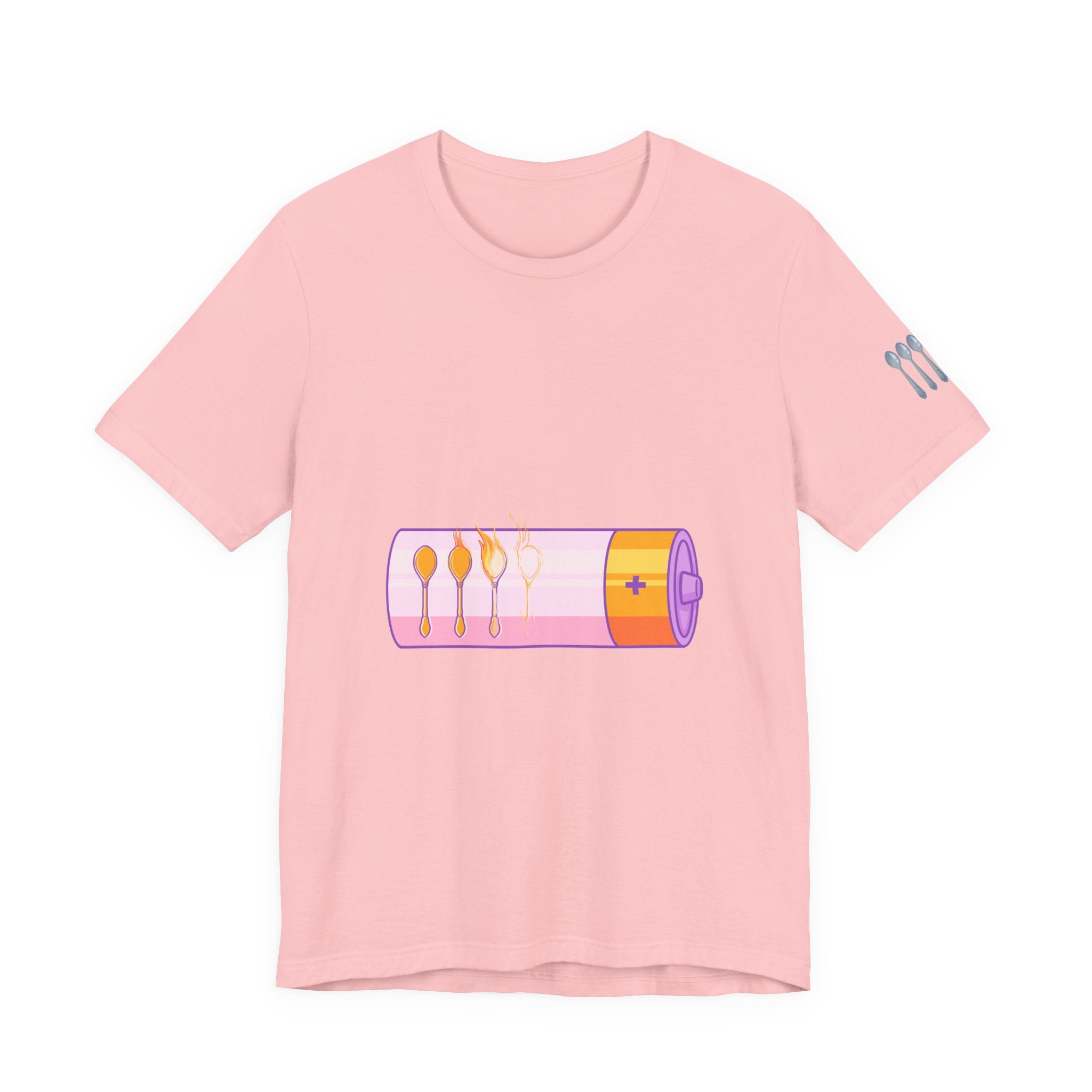 Unisex Jersey Short Sleeve Tee - Spoon Theory: Chronic Illness Awareness Apparel